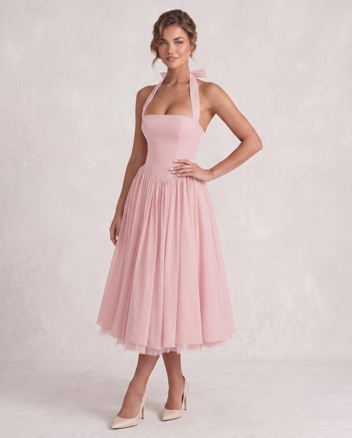 Veloura Midi Dress
