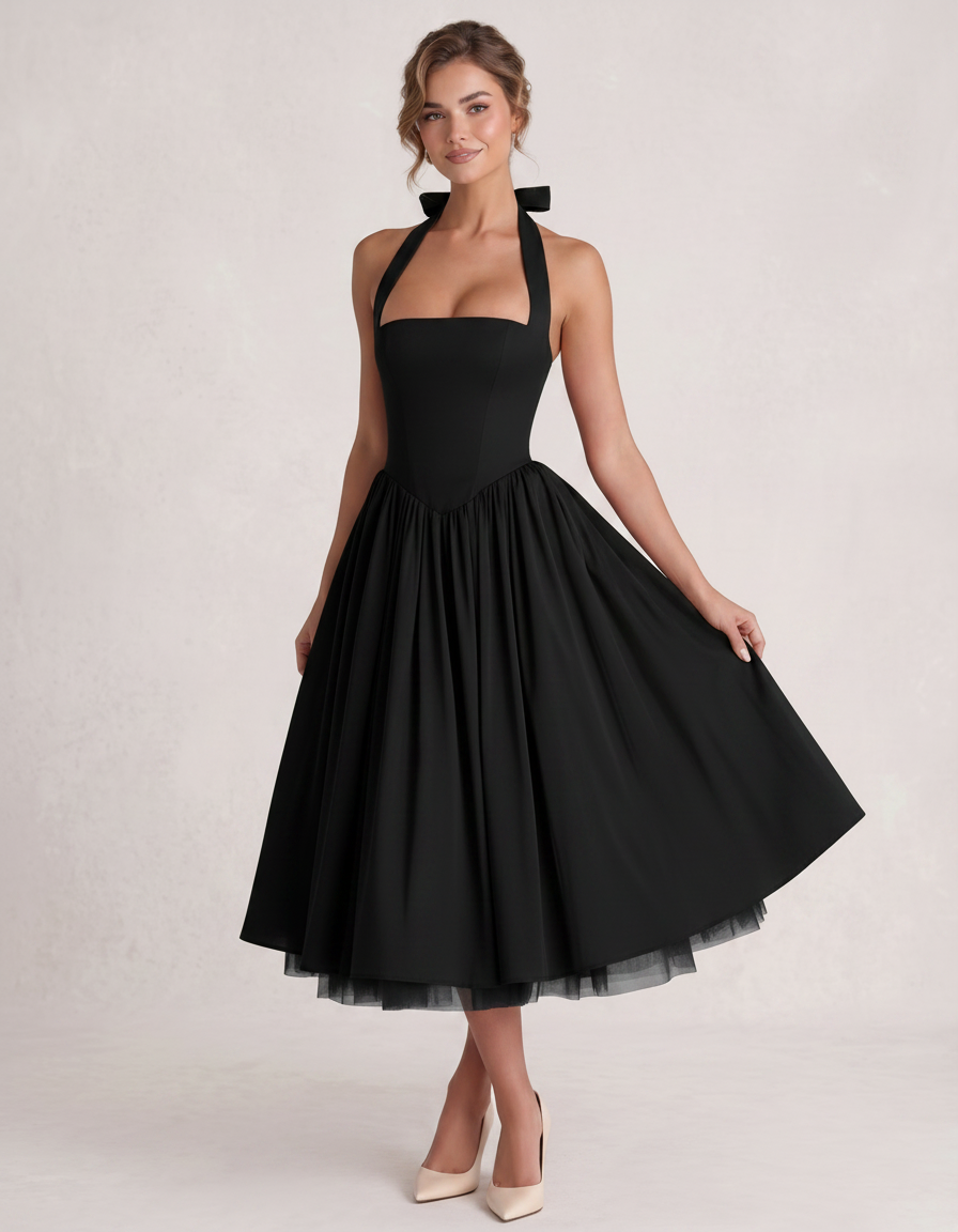 Veloura Midi Dress