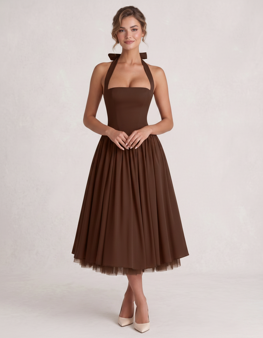 Veloura Midi Dress