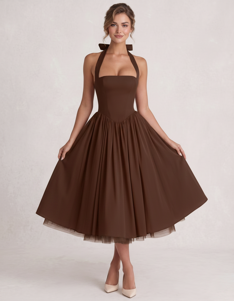 Veloura Midi Dress