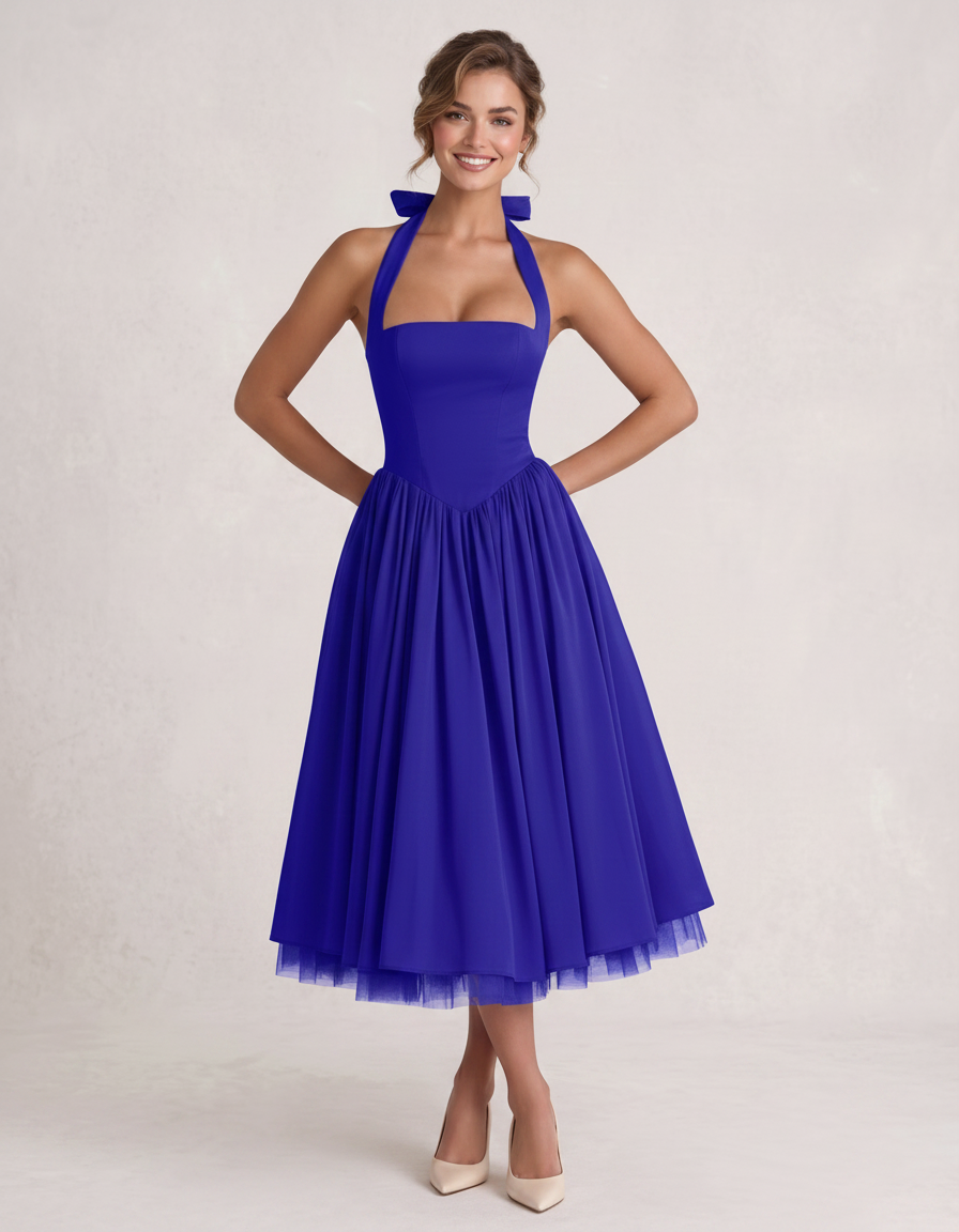Veloura Midi Dress