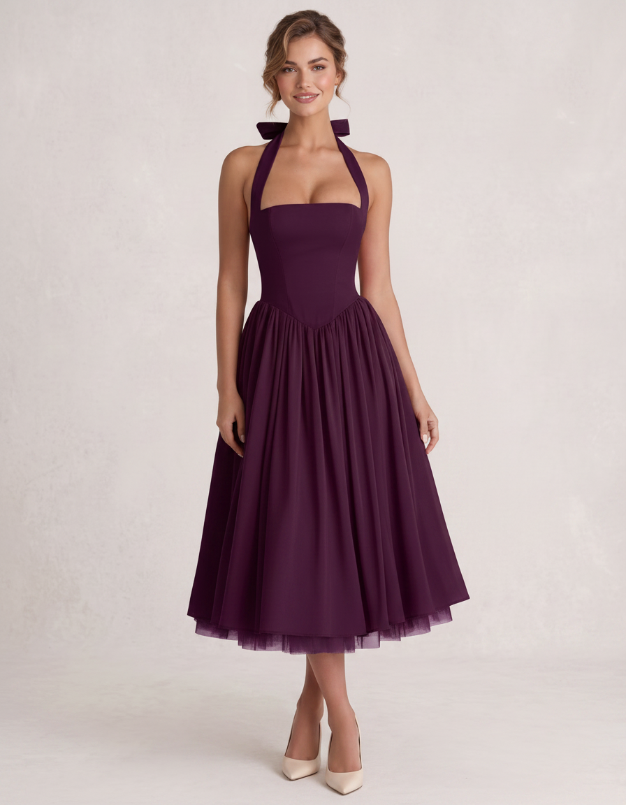 Veloura Midi Dress