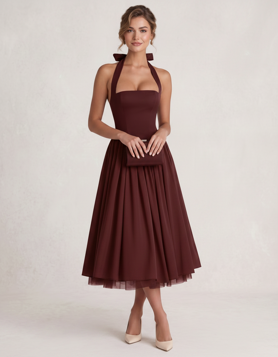 Veloura Midi Dress