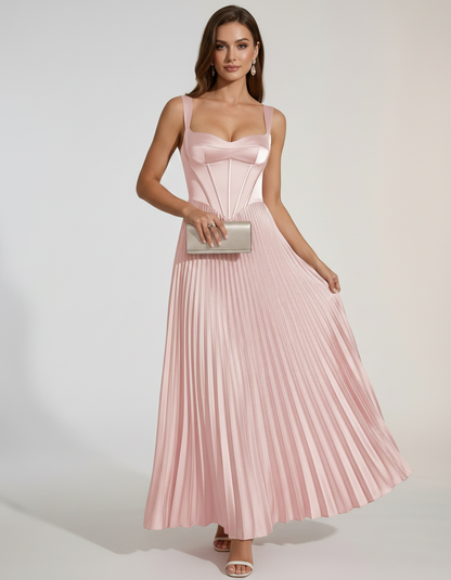 Veloura Maxi Dress — blush,lavender,beige,sage,red,fuchsia,blue,dusty blue,navy,black,orange,olive,burgundy,pink,light blue,green,plum,white,brown,lilac dress by RAMBLION