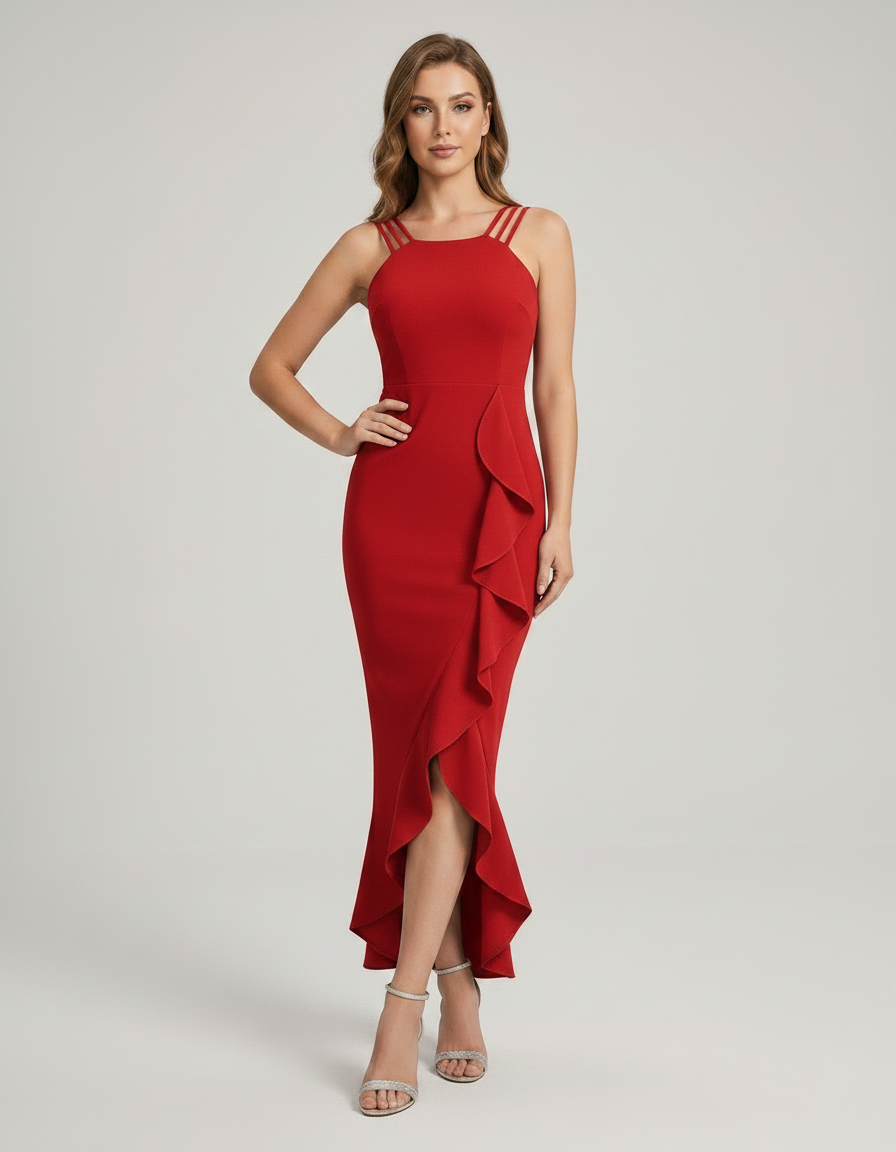 Veloria Midi Dress