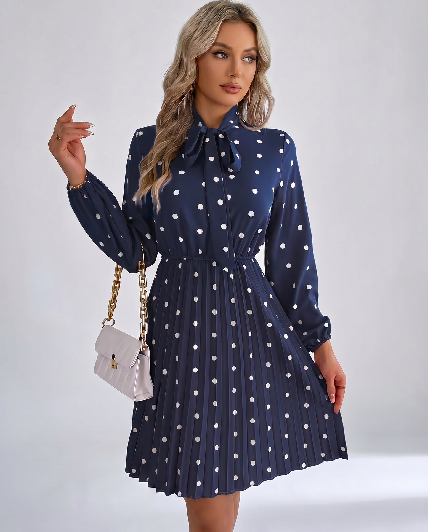 Rosette Mini Dress