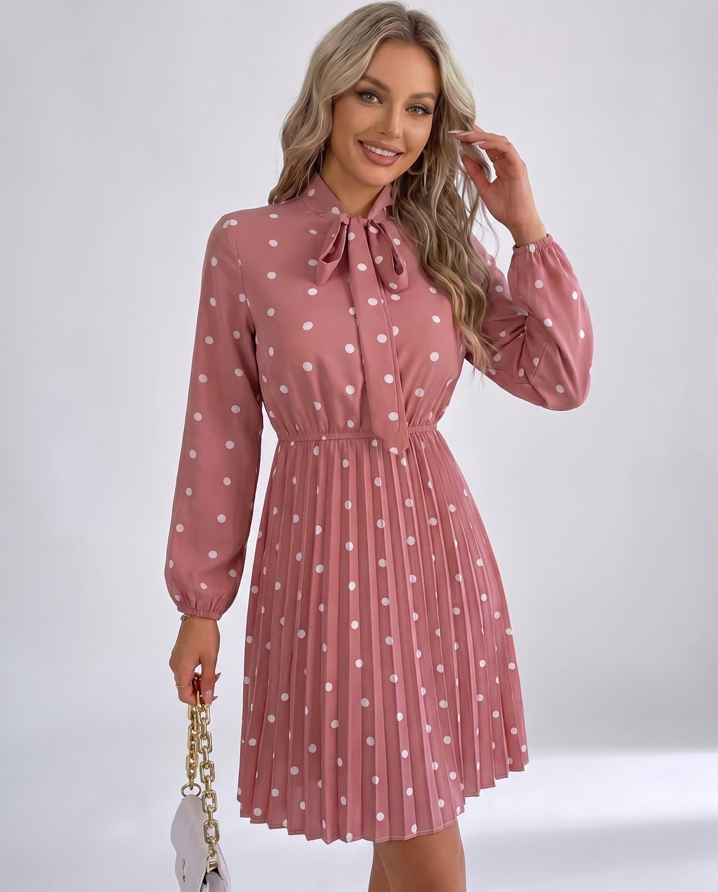 Rosette Mini Dress