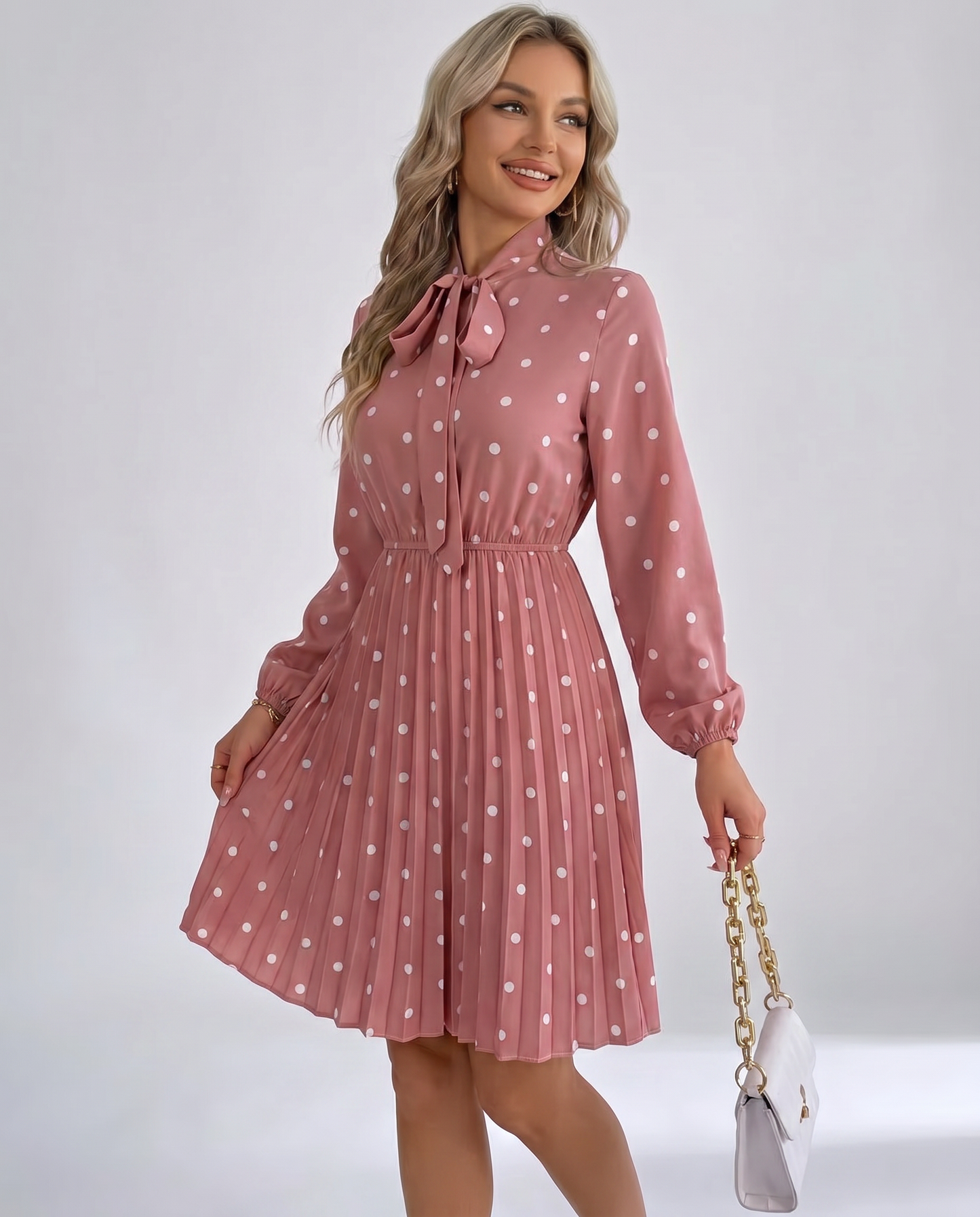 Rosette Mini Dress