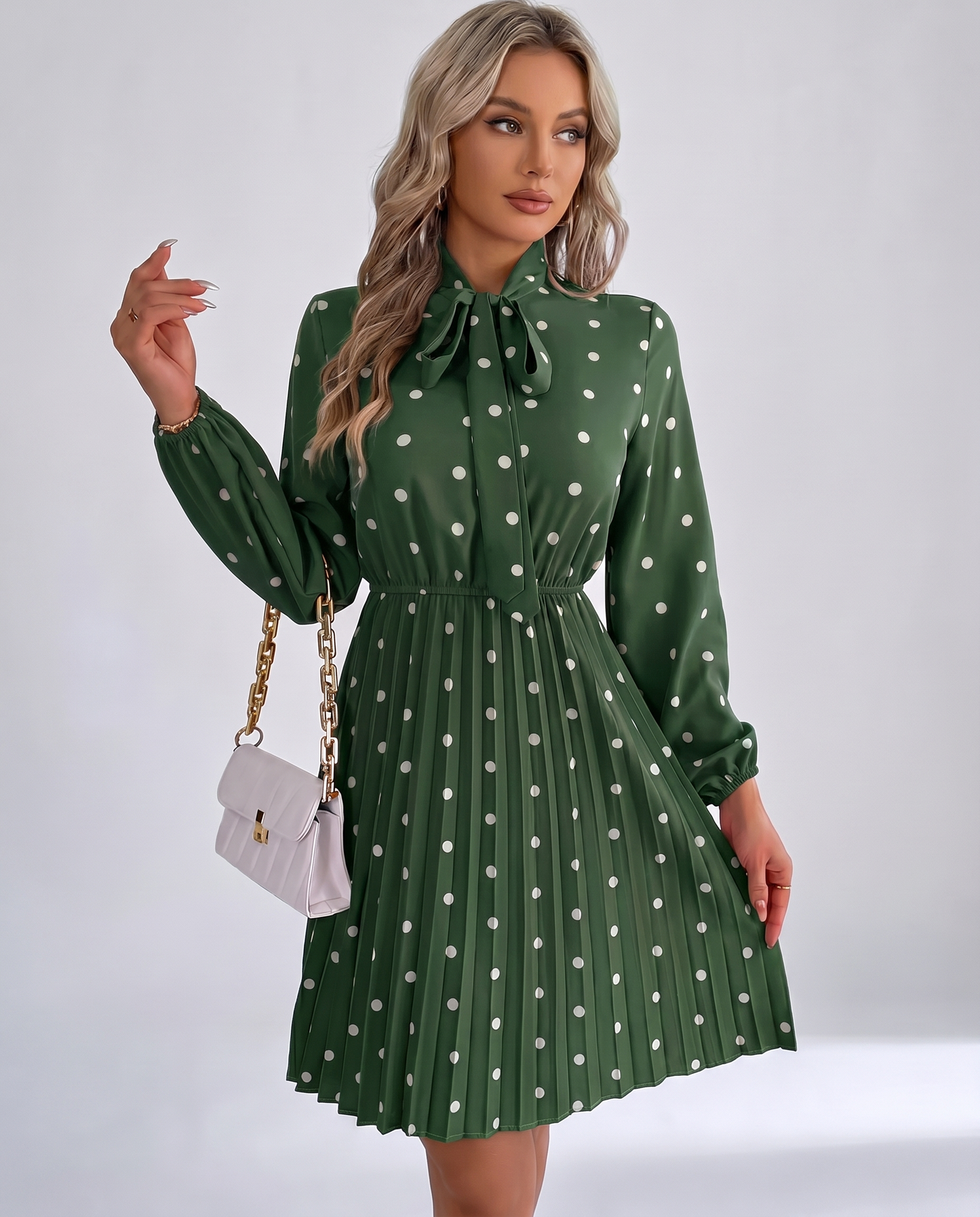 Rosette Mini Dress