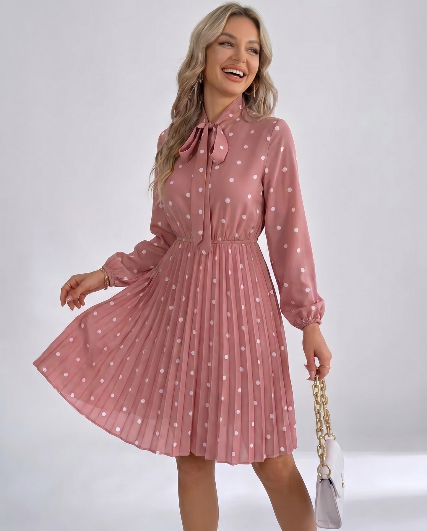 Rosette Mini Dress