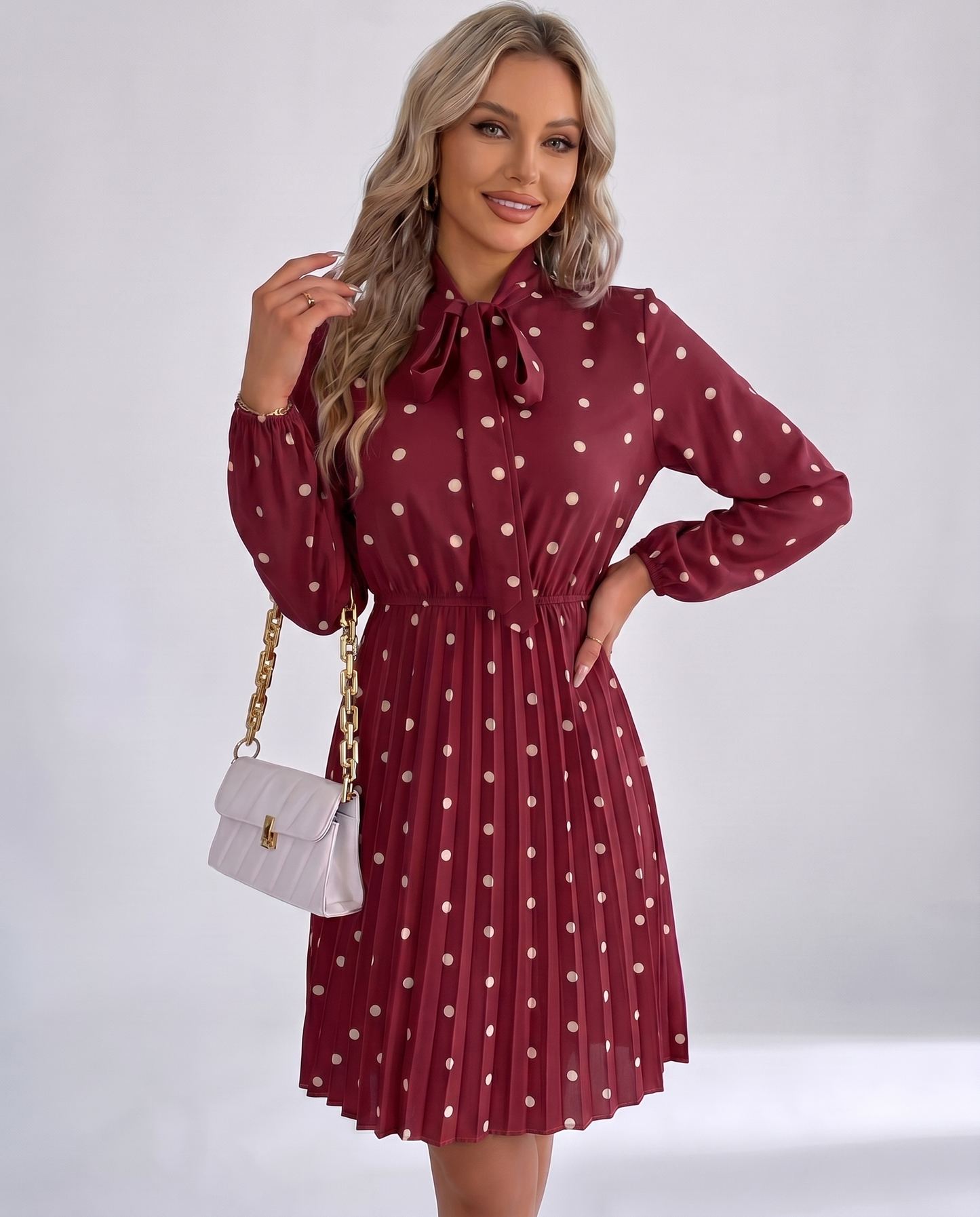 Rosette Mini Dress
