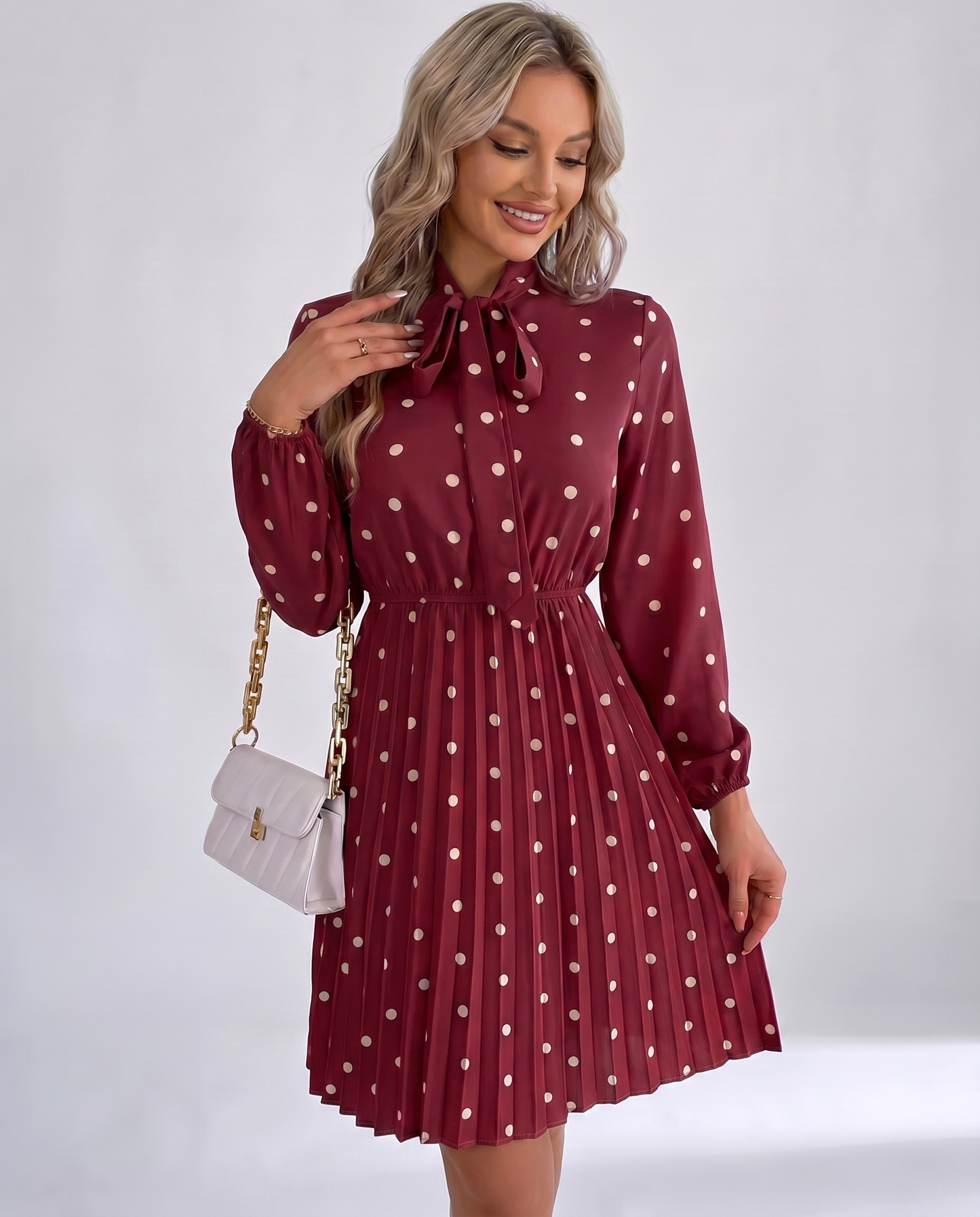 Rosette Mini Dress