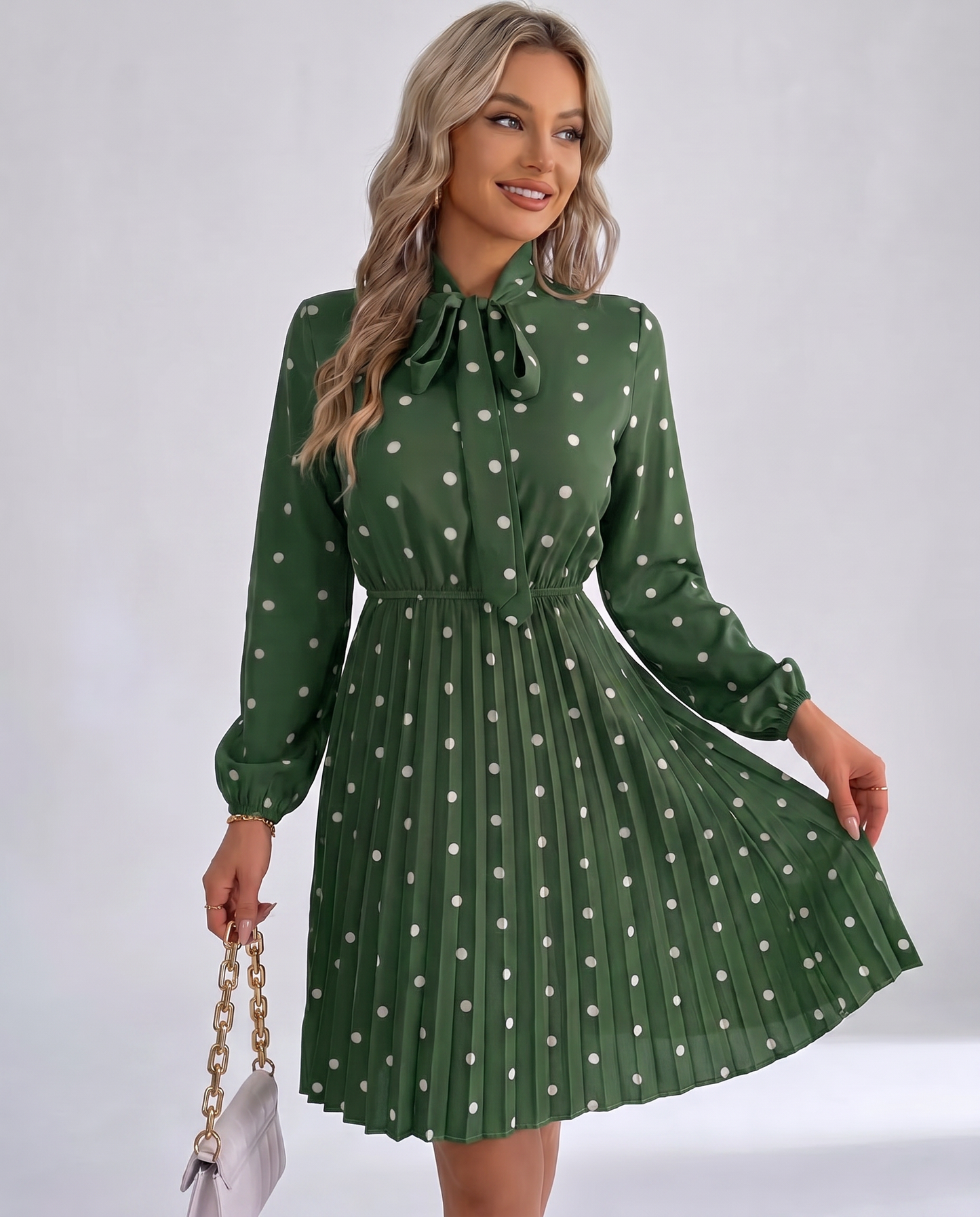 Rosette Mini Dress