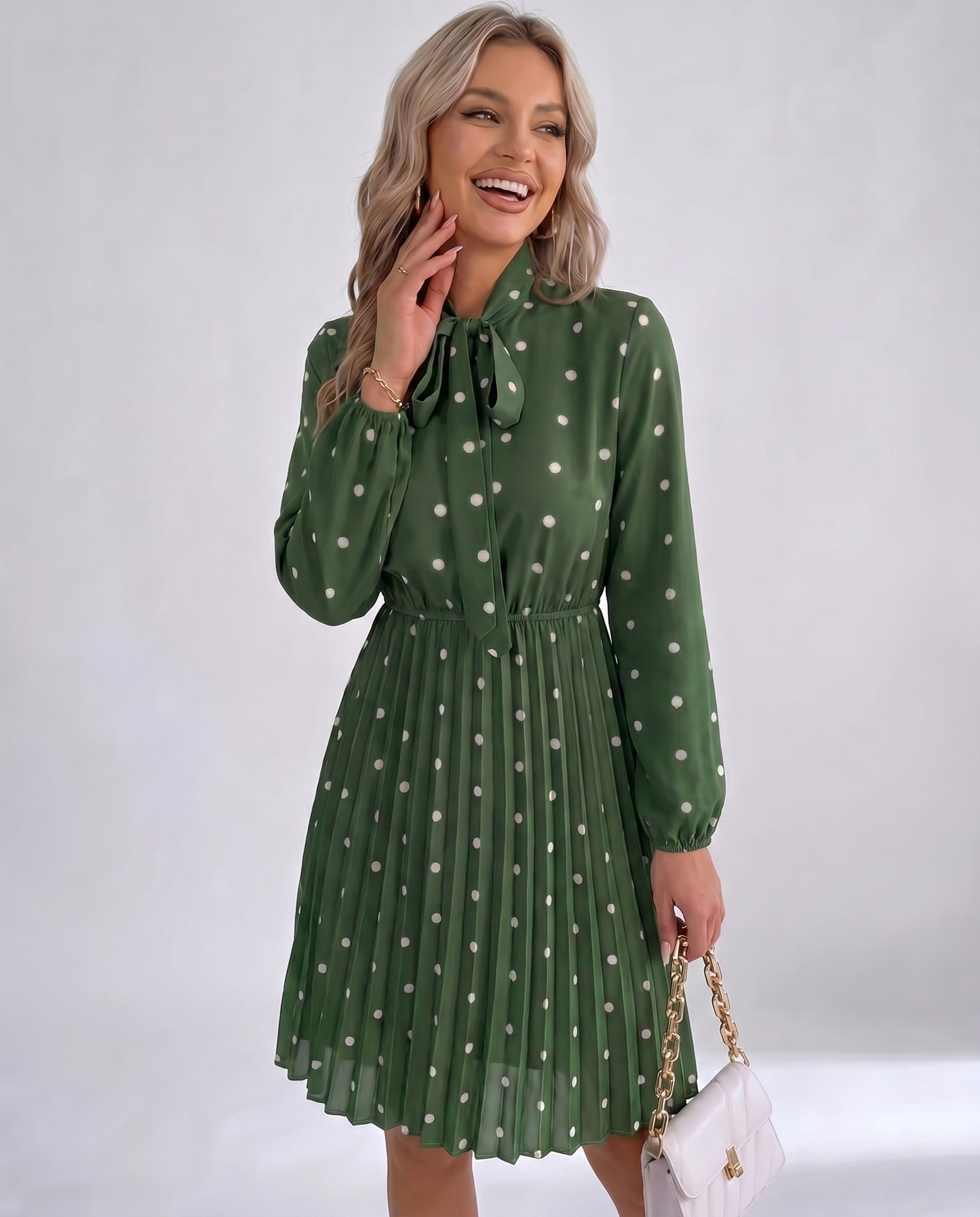 Rosette Mini Dress