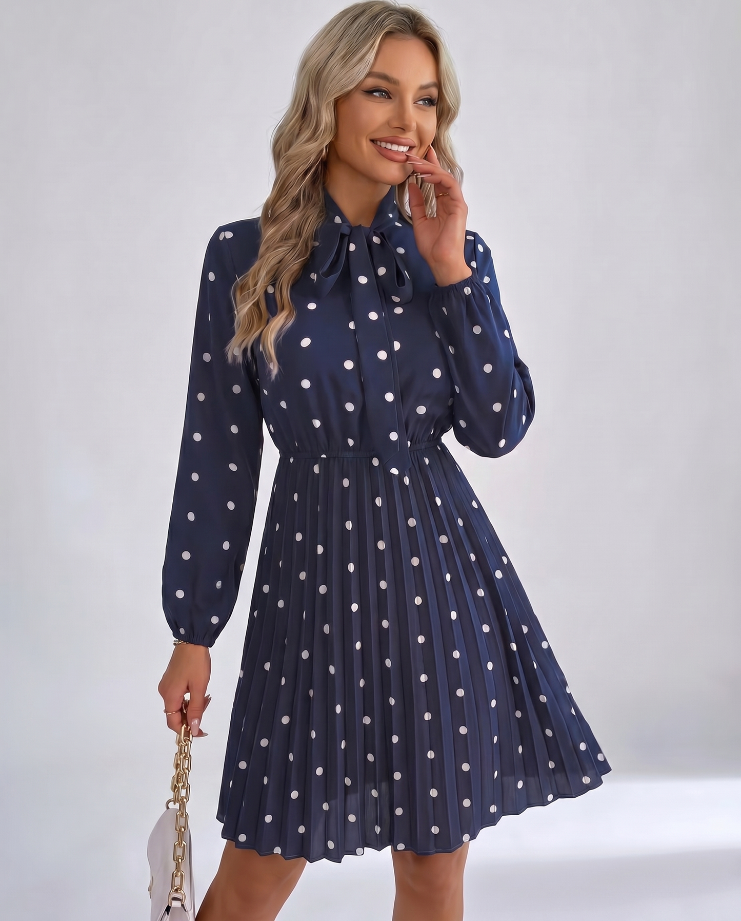 Rosette Mini Dress