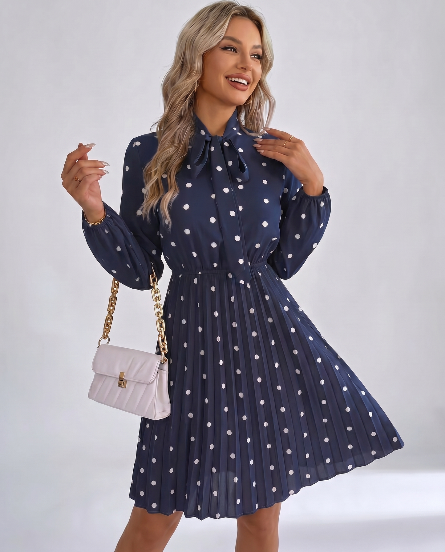 Rosette Mini Dress