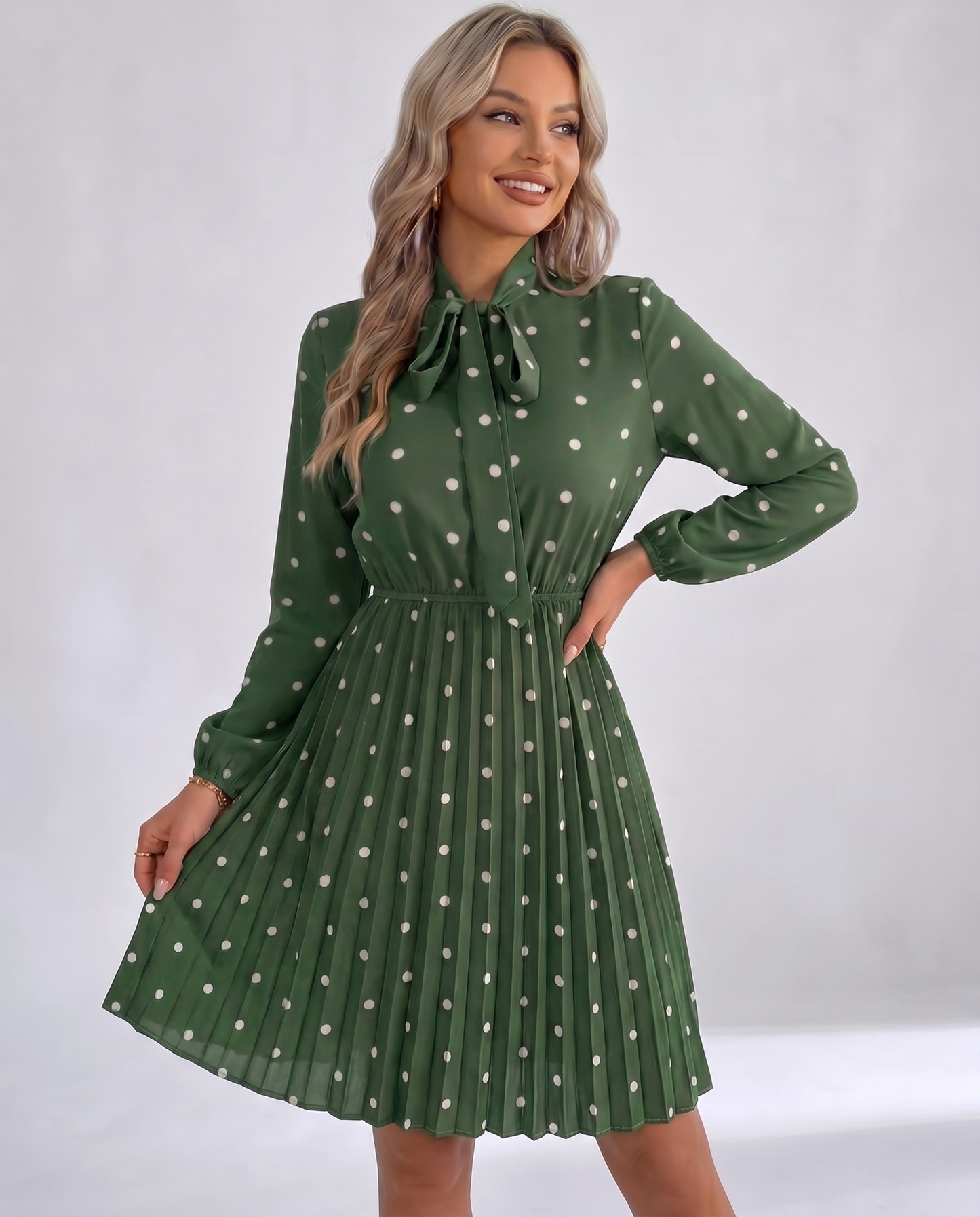 Rosette Mini Dress