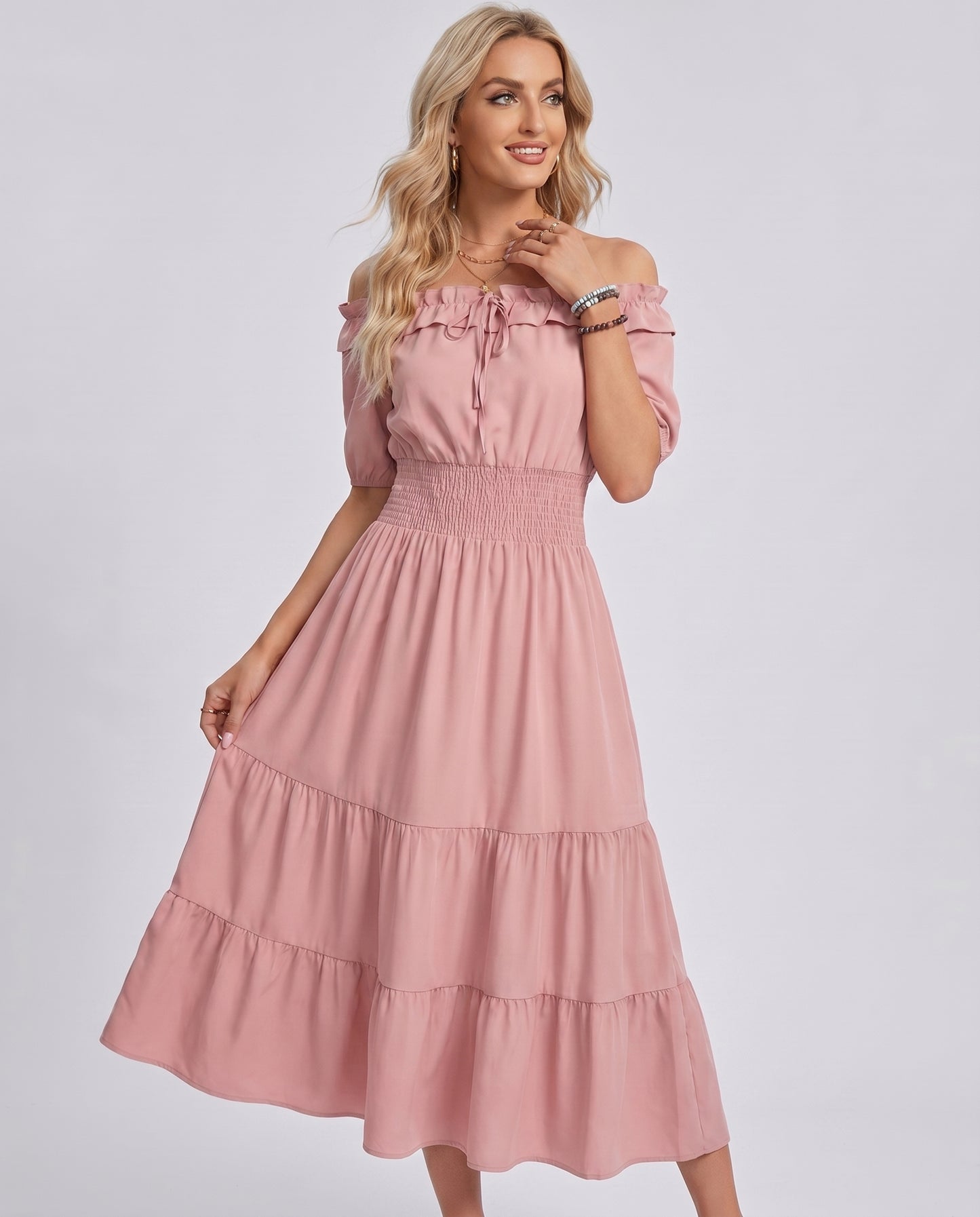 Veloura Midi Dress
