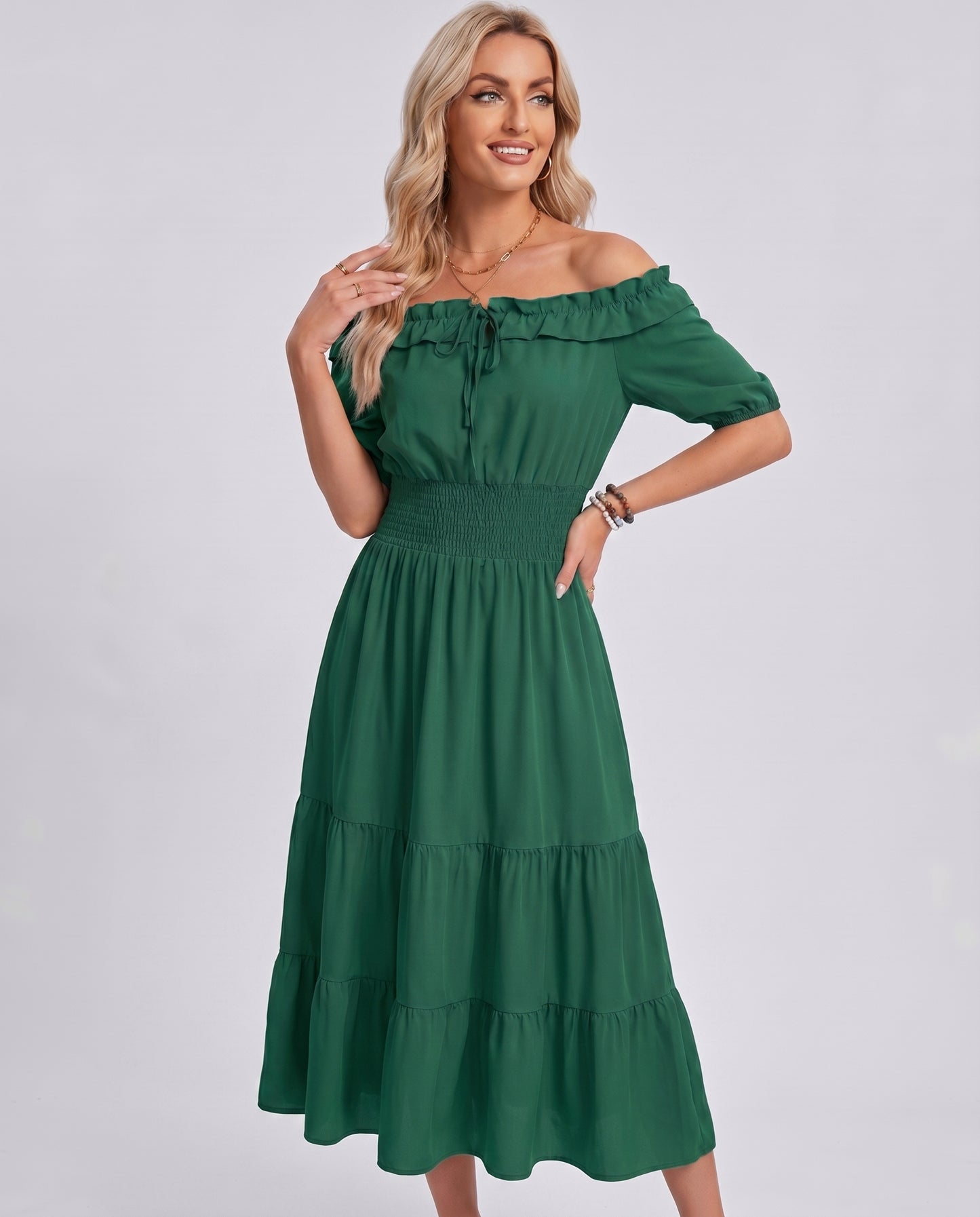 Veloura Midi Dress