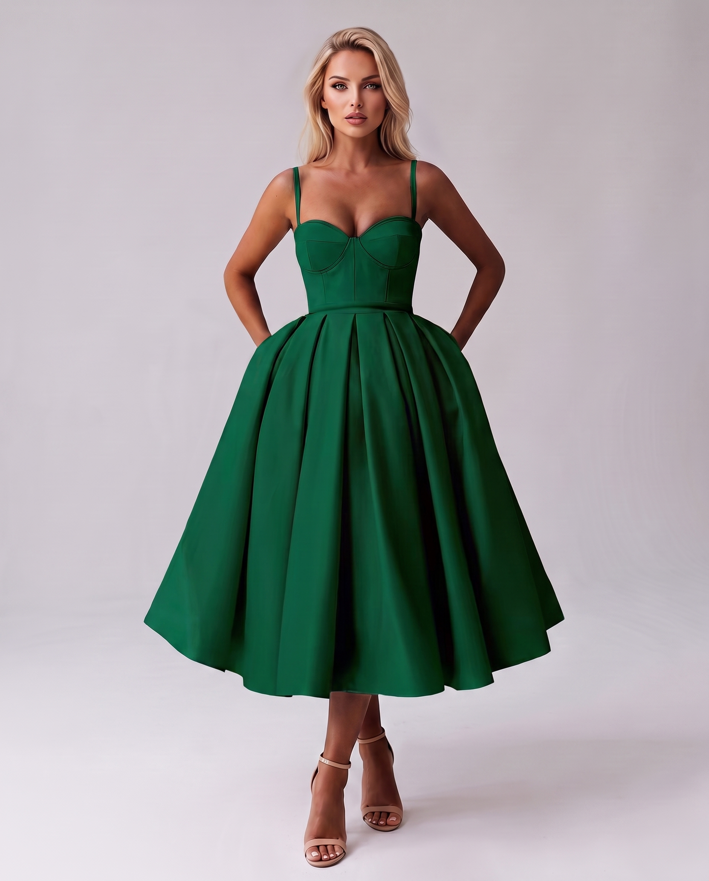 Aurora Midi Dress
