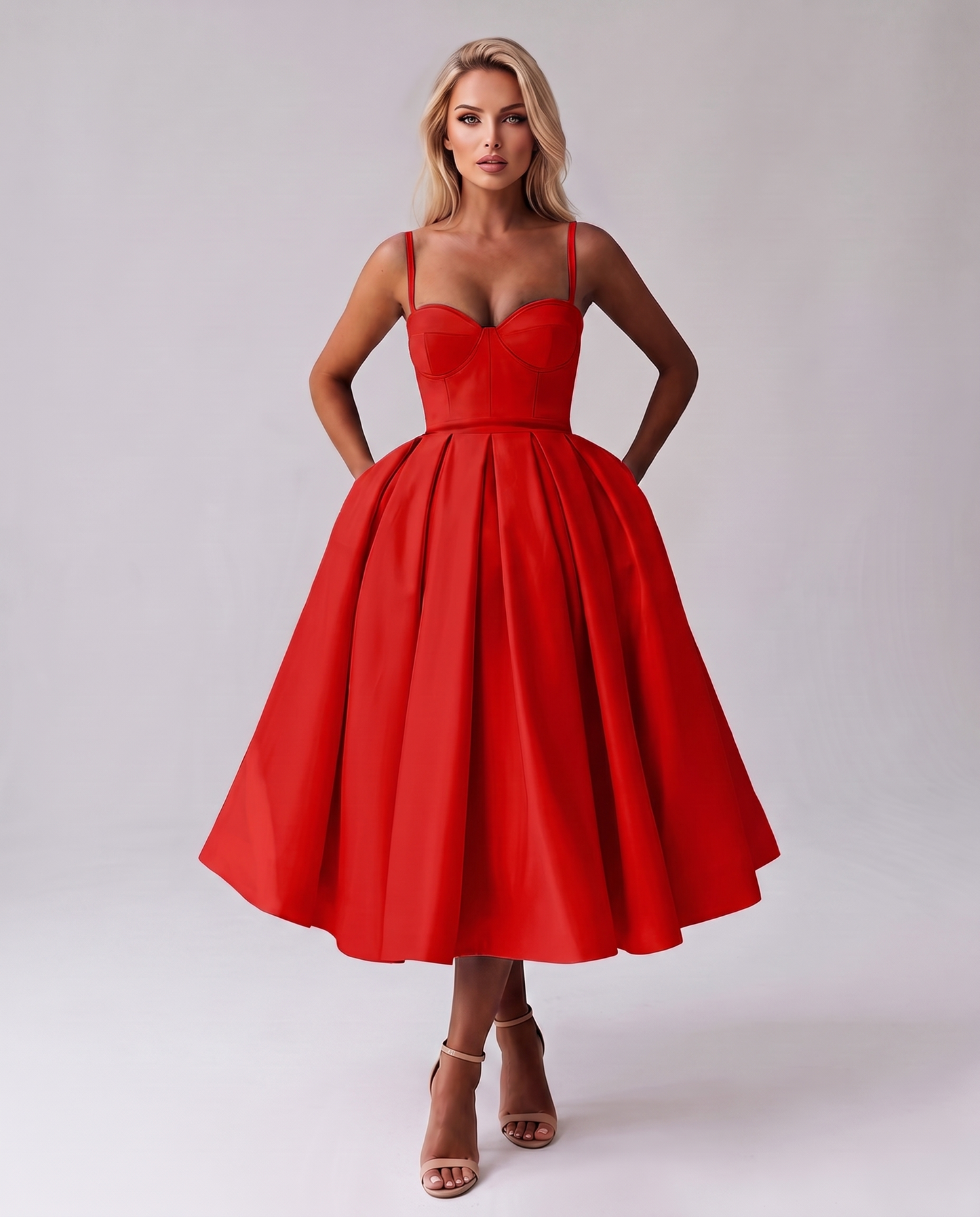 Aurora Midi Dress