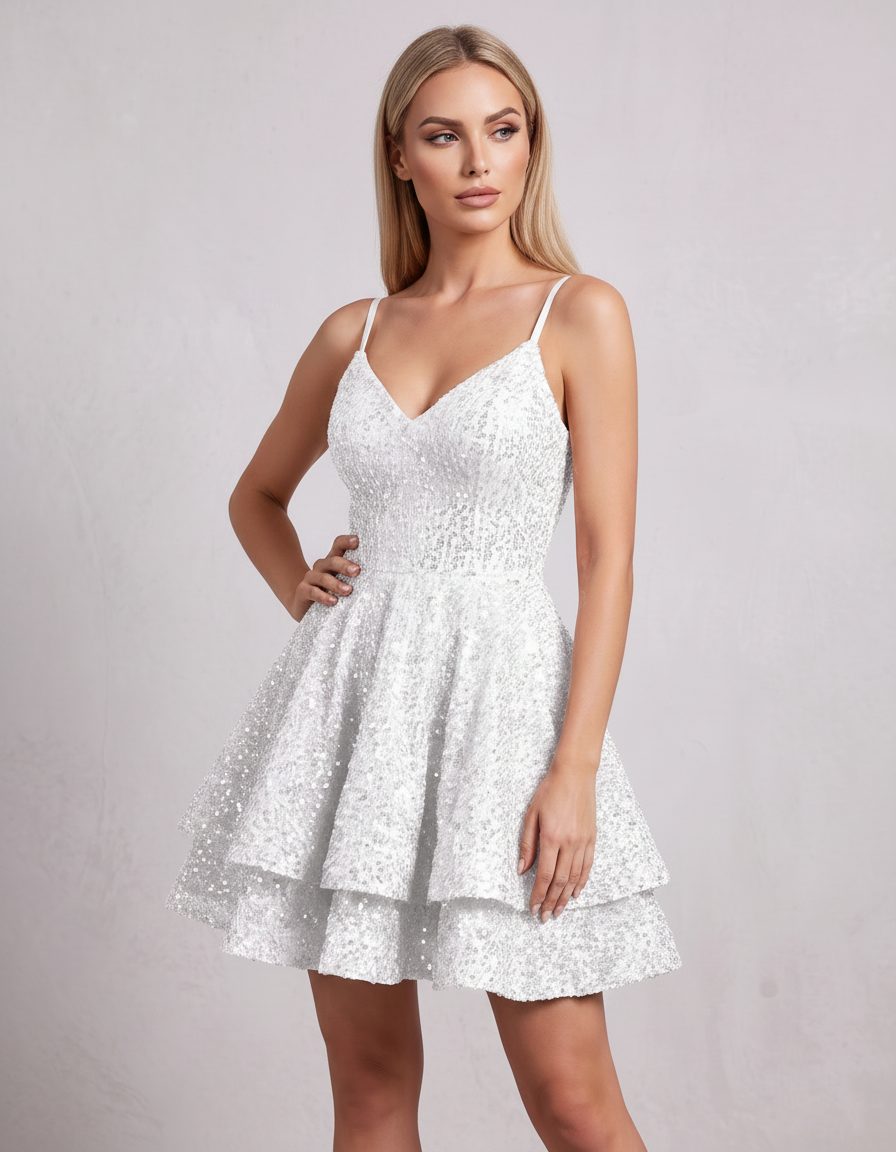 Lustre Mini Dress