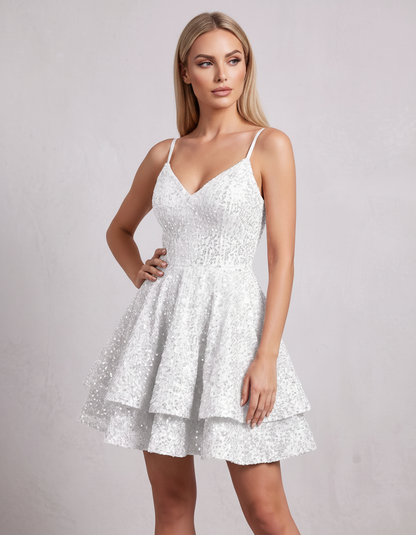 Lustre Mini Dress