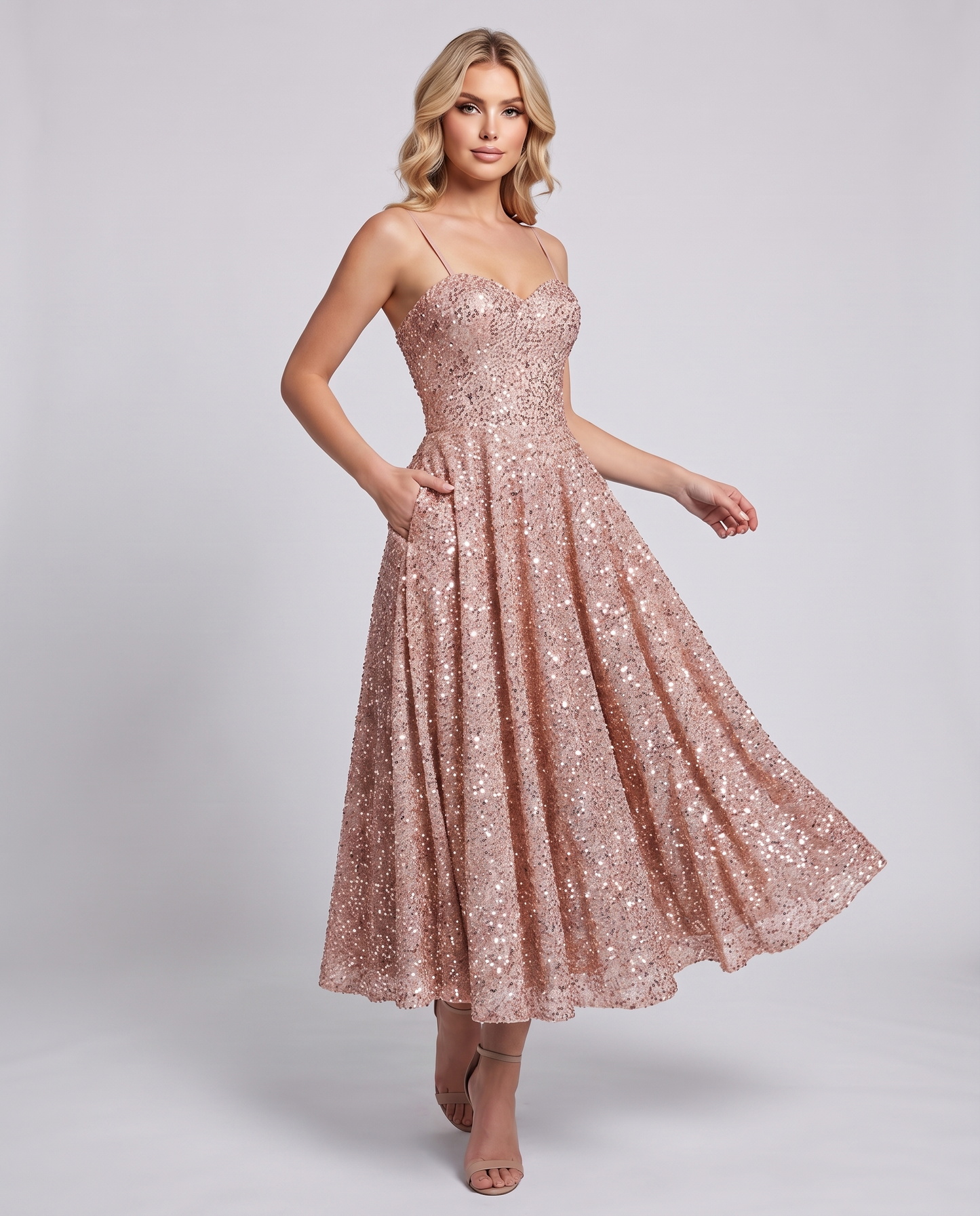 Celestia Midi Dress