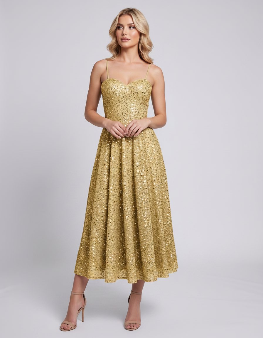 Celestia Midi Dress