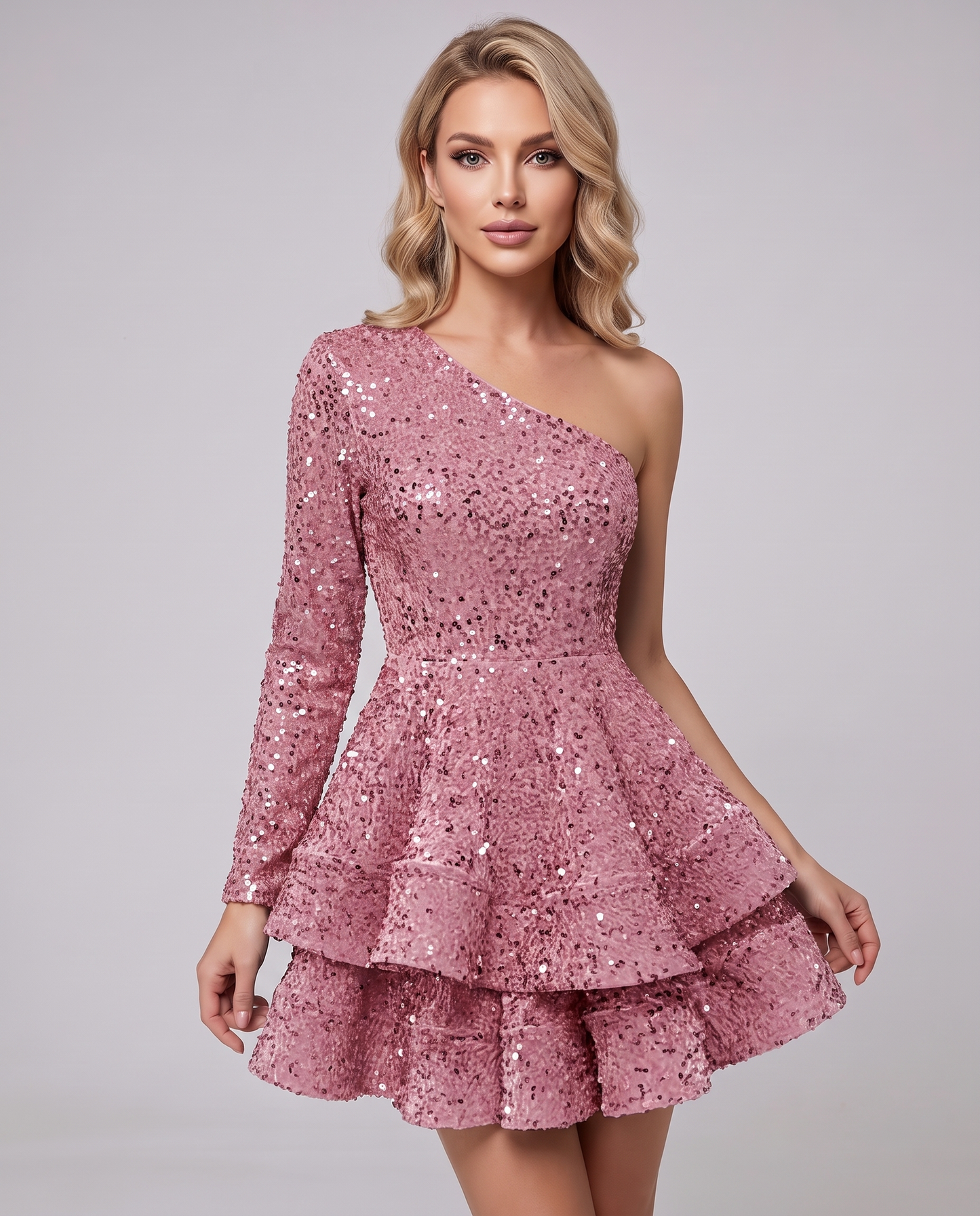Lustre Mini Dress