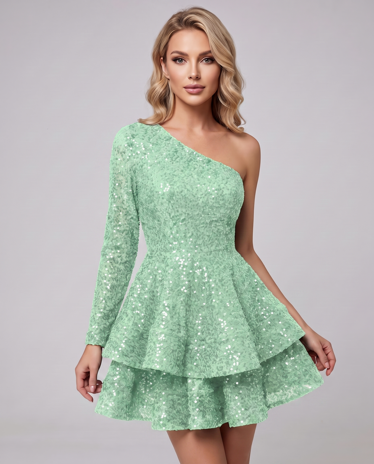 Lustre Mini Dress