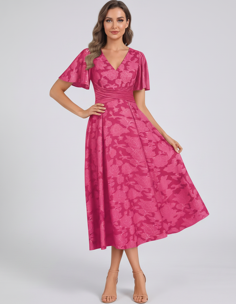 Velora Midi Dress