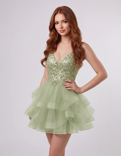 Honorine Mini Dresses — Dusty Sage | SKU: RB-97d8d2-dustys97-2,RB-97d8d2-dustys97-4,RB-97d8d2-dustys97-6,RB-97d8d2-dustys97-8,RB-97d8d2-dustys97-10,RB-97d8d2-dustys97-12,RB-97d8d2-dustys97-14,RB-97d8d2-dustys97-16,RB-97d8d2-dustys97-16W,RB-97d8d2-dustys97-18W,RB-97d8d2-dustys97-20W,RB-97d8d2-dustys97-22W