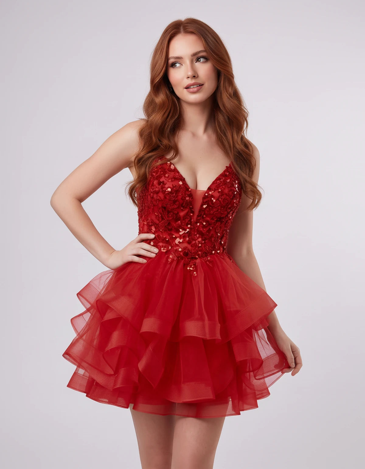 Honorine Mini Dresses — Red | SKU: RB-97d8d2-red-2,RB-97d8d2-red-4,RB-97d8d2-red-6,RB-97d8d2-red-8,RB-97d8d2-red-10,RB-97d8d2-red-12,RB-97d8d2-red-14,RB-97d8d2-red-16,RB-97d8d2-red-16W,RB-97d8d2-red-18W,RB-97d8d2-red-20W,RB-97d8d2-red-22W