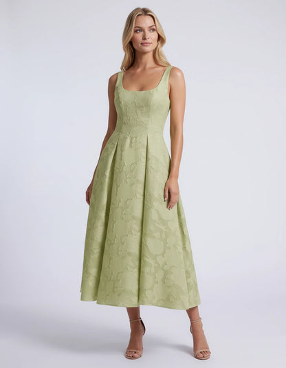Hortensia Midi Dresses — Dusty Sage | SKU: RB-e2b9e3-dustys97-2,RB-e2b9e3-dustys97-4,RB-e2b9e3-dustys97-6,RB-e2b9e3-dustys97-8,RB-e2b9e3-dustys97-10,RB-e2b9e3-dustys97-12,RB-e2b9e3-dustys97-14,RB-e2b9e3-dustys97-16,RB-e2b9e3-dustys97-16W,RB-e2b9e3-dustys97-18W,RB-e2b9e3-dustys97-20W,RB-e2b9e3-dustys97-22W