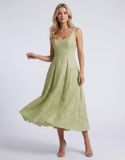 Hortensia Midi Dresses — Dusty Sage | SKU: RB-e2b9e3-dustys97-2,RB-e2b9e3-dustys97-4,RB-e2b9e3-dustys97-6,RB-e2b9e3-dustys97-8,RB-e2b9e3-dustys97-10,RB-e2b9e3-dustys97-12,RB-e2b9e3-dustys97-14,RB-e2b9e3-dustys97-16,RB-e2b9e3-dustys97-16W,RB-e2b9e3-dustys97-18W,RB-e2b9e3-dustys97-20W,RB-e2b9e3-dustys97-22W