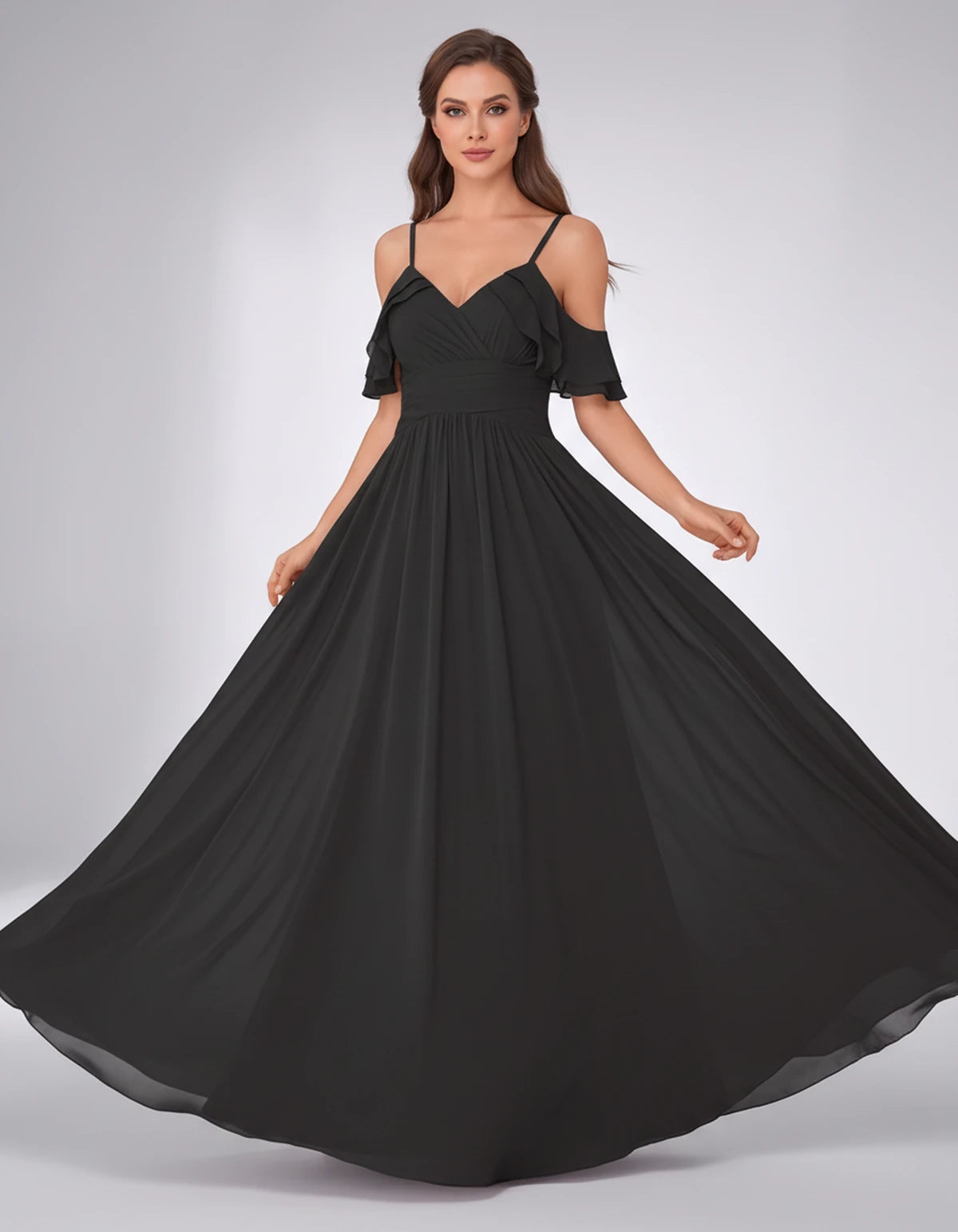 Hyacinthe Maxi Dresses — Black | SKU: RB-c0db9a-black-2,RB-c0db9a-black-4,RB-c0db9a-black-6,RB-c0db9a-black-8,RB-c0db9a-black-10,RB-c0db9a-black-12,RB-c0db9a-black-14,RB-c0db9a-black-16,RB-c0db9a-black-16W,RB-c0db9a-black-18W,RB-c0db9a-black-20W,RB-c0db9a-black-22W