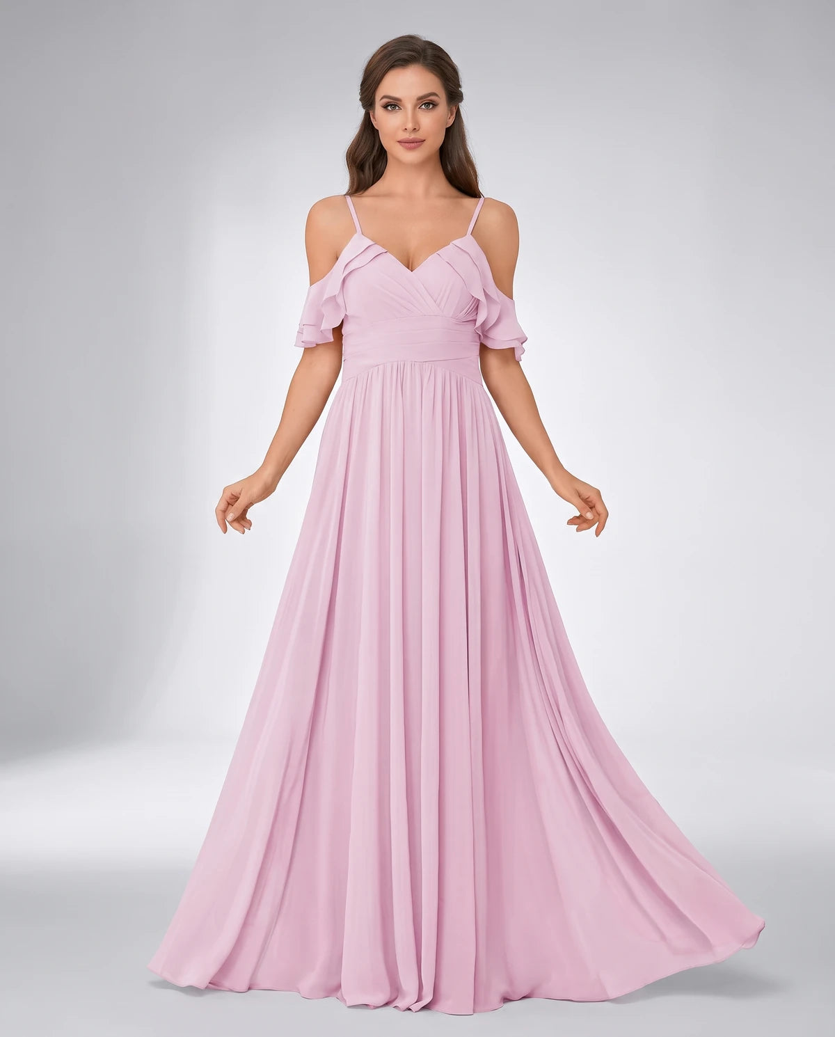 Hyacinthe Maxi Dresses — Pink | SKU: RB-c0db9a-pink-2,RB-c0db9a-pink-4,RB-c0db9a-pink-6,RB-c0db9a-pink-8,RB-c0db9a-pink-10,RB-c0db9a-pink-12,RB-c0db9a-pink-14,RB-c0db9a-pink-16,RB-c0db9a-pink-16W,RB-c0db9a-pink-18W,RB-c0db9a-pink-20W,RB-c0db9a-pink-22W