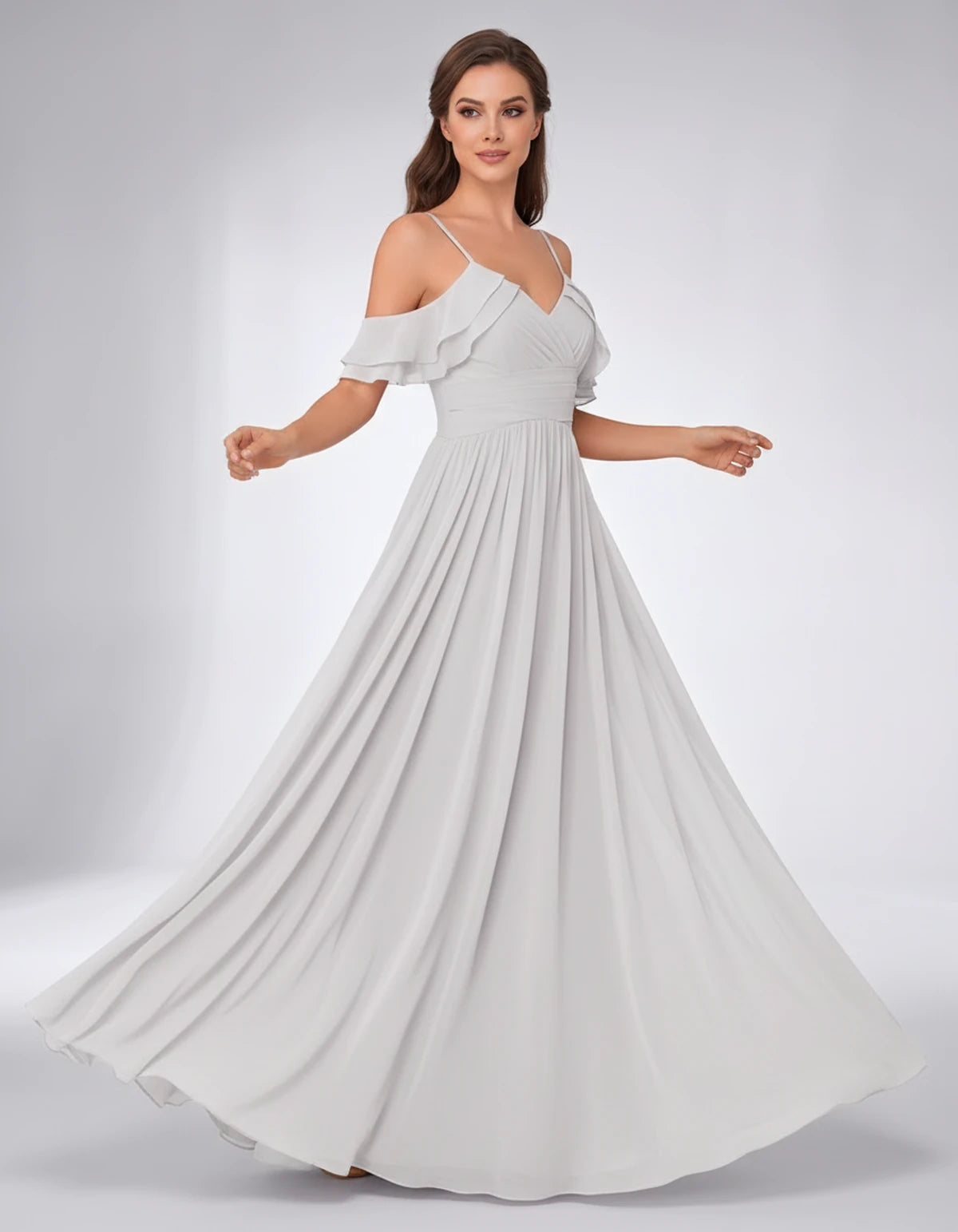 Hyacinthe Maxi Dresses — White | SKU: RB-c0db9a-white-2,RB-c0db9a-white-4,RB-c0db9a-white-6,RB-c0db9a-white-8,RB-c0db9a-white-10,RB-c0db9a-white-12,RB-c0db9a-white-14,RB-c0db9a-white-16,RB-c0db9a-white-16W,RB-c0db9a-white-18W,RB-c0db9a-white-20W,RB-c0db9a-white-22W