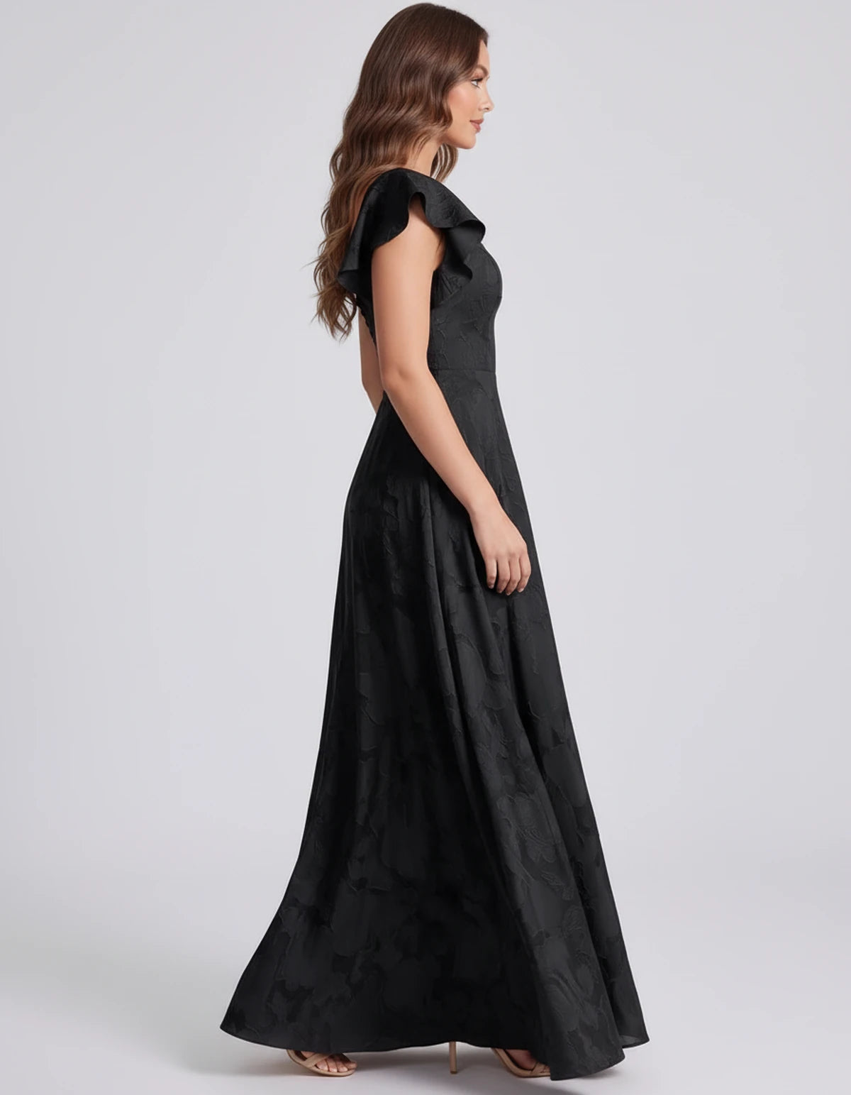 Iberia Maxi Dresses — Black | SKU: RB-fcb553-black-2,RB-fcb553-black-4,RB-fcb553-black-6,RB-fcb553-black-8,RB-fcb553-black-10,RB-fcb553-black-12,RB-fcb553-black-14,RB-fcb553-black-16,RB-fcb553-black-16 Plus,RB-fcb553-black-20 Plus,RB-fcb553-black-24 Plus,RB-fcb553-black-22W