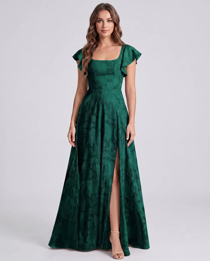 Iberia Maxi Dresses — Emerald