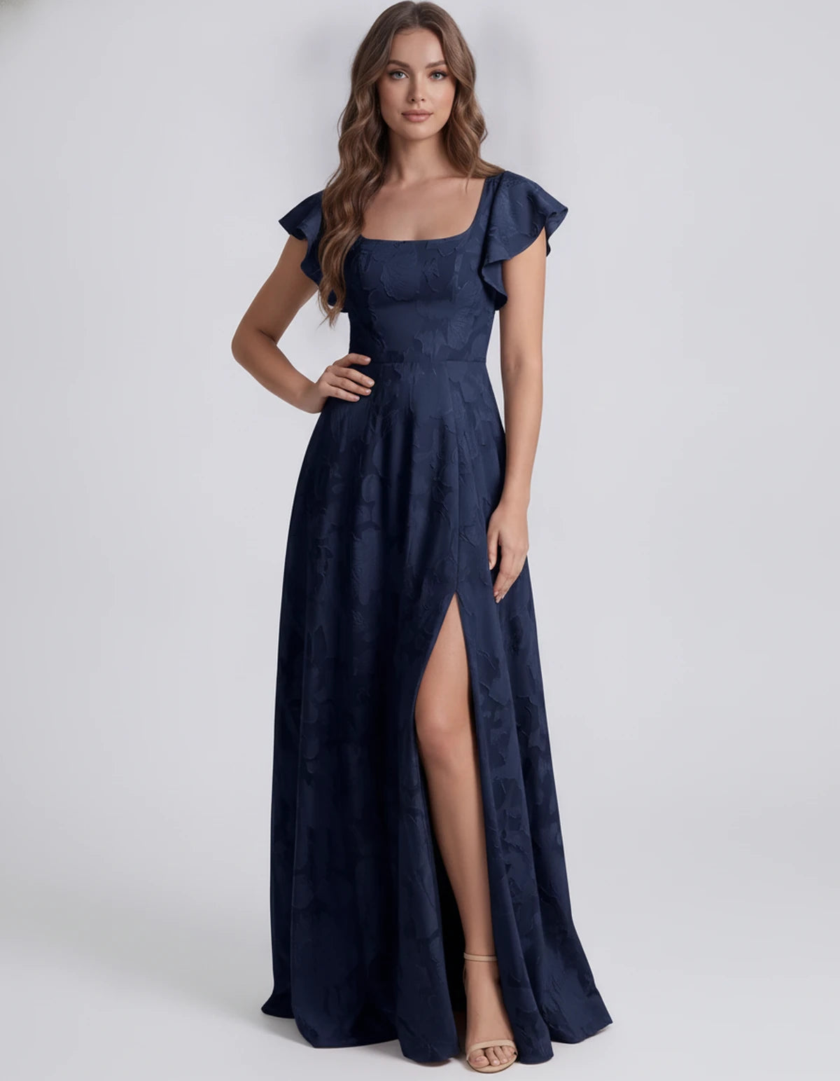Iberia Maxi Dresses — Navy | SKU: RB-fcb553-navy-2,RB-fcb553-navy-4,RB-fcb553-navy-6,RB-fcb553-navy-8,RB-fcb553-navy-10,RB-fcb553-navy-12,RB-fcb553-navy-14,RB-fcb553-navy-16,RB-fcb553-navy-16 Plus,RB-fcb553-navy-20 Plus,RB-fcb553-navy-24 Plus,RB-fcb553-navy-22W