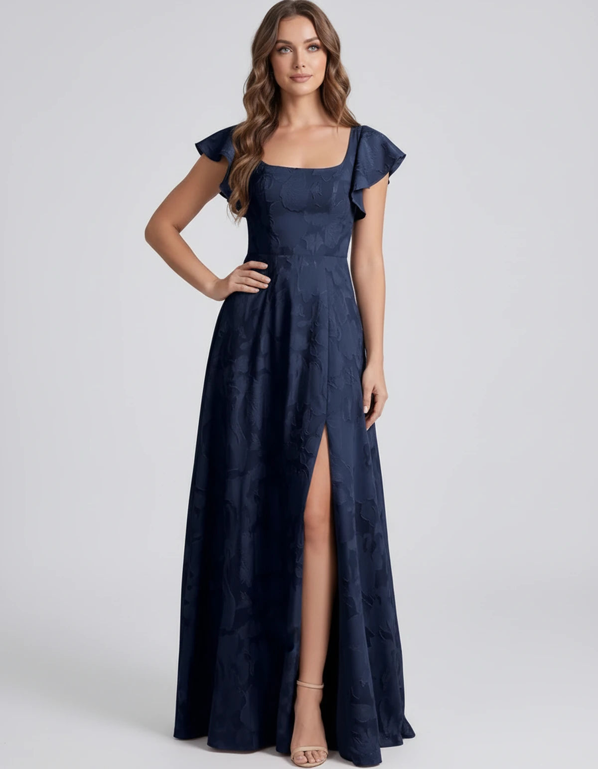 Iberia Maxi Dresses — Navy | SKU: RB-fcb553-navy-2,RB-fcb553-navy-4,RB-fcb553-navy-6,RB-fcb553-navy-8,RB-fcb553-navy-10,RB-fcb553-navy-12,RB-fcb553-navy-14,RB-fcb553-navy-16,RB-fcb553-navy-16 Plus,RB-fcb553-navy-20 Plus,RB-fcb553-navy-24 Plus,RB-fcb553-navy-22W