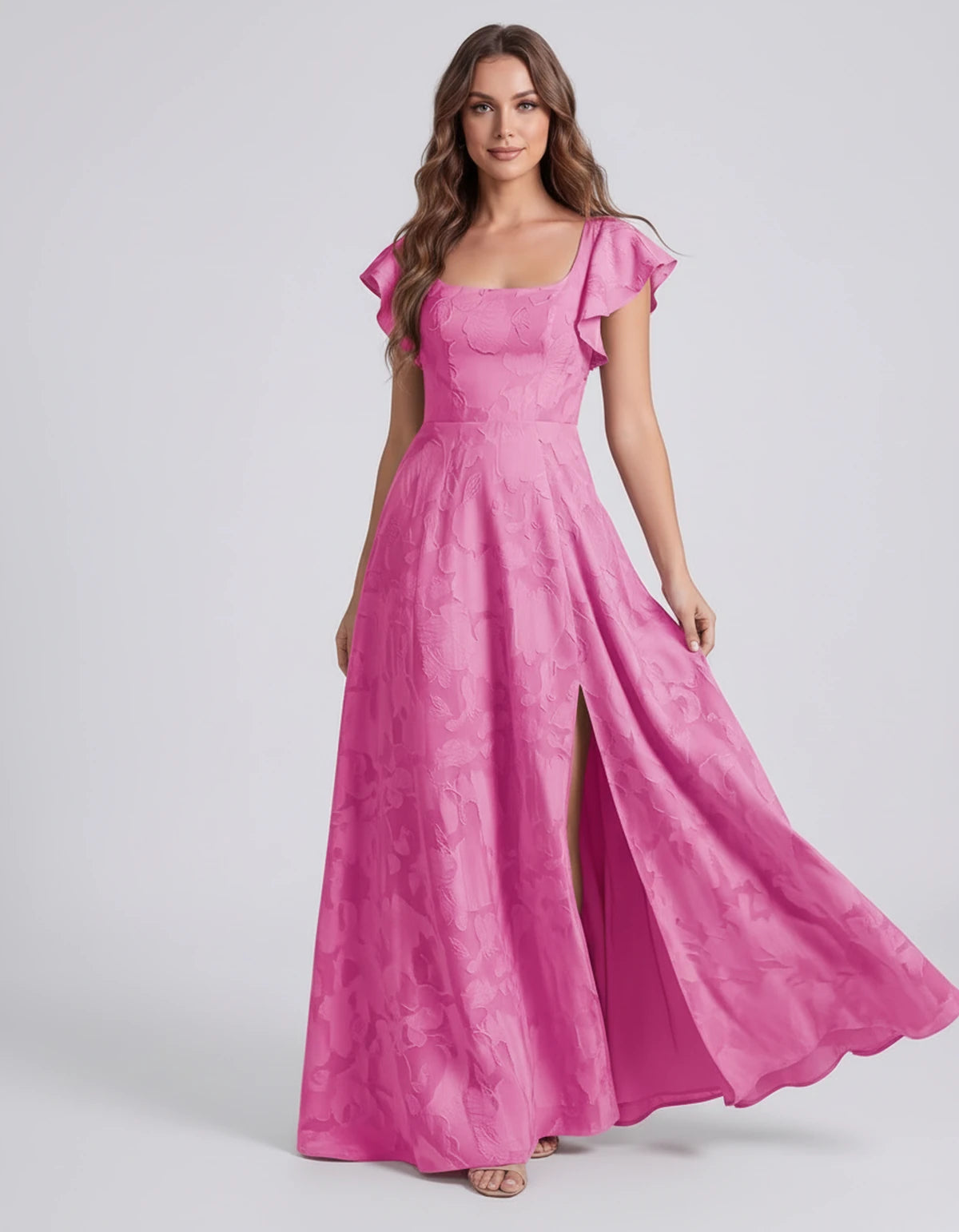 Iberia Maxi Dresses — Pink | SKU: RB-fcb553-pink-2,RB-fcb553-pink-4,RB-fcb553-pink-6,RB-fcb553-pink-8,RB-fcb553-pink-10,RB-fcb553-pink-12,RB-fcb553-pink-14,RB-fcb553-pink-16,RB-fcb553-pink-16 Plus,RB-fcb553-pink-20 Plus,RB-fcb553-pink-24 Plus,RB-fcb553-pink-22W