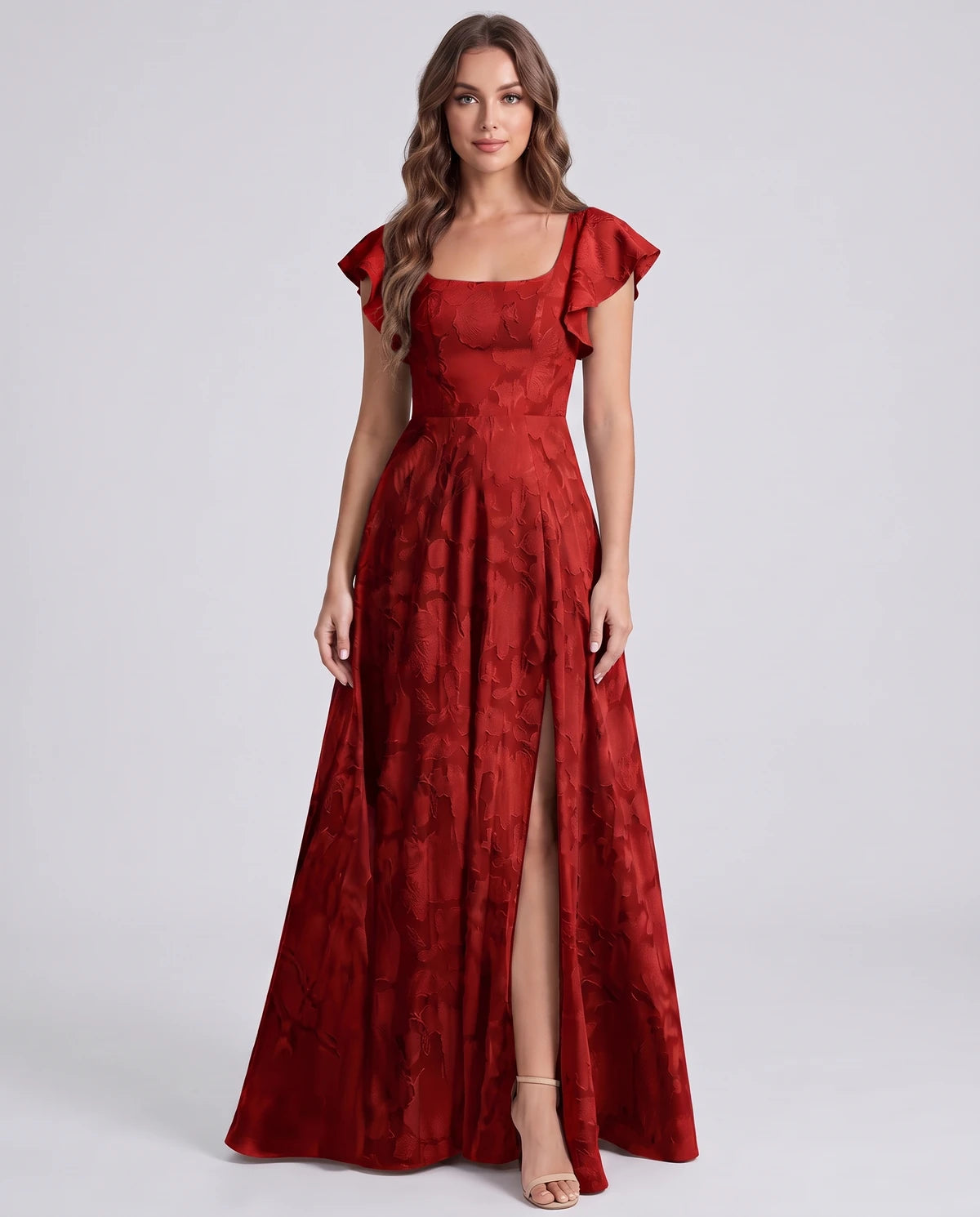 Iberia Maxi Dresses — Red