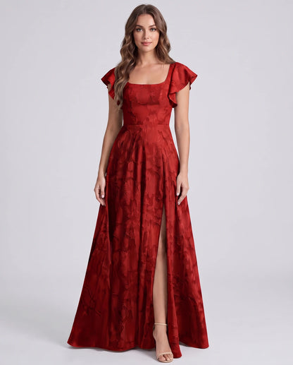 Iberia Maxi Dresses — Red