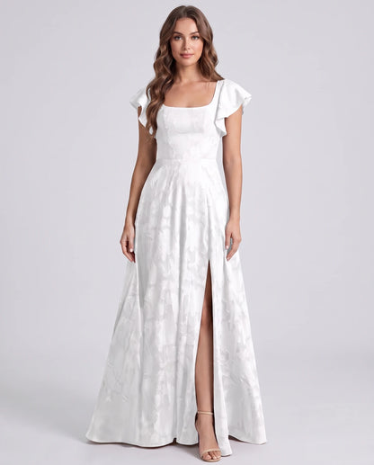 Iberia Maxi Dresses — White