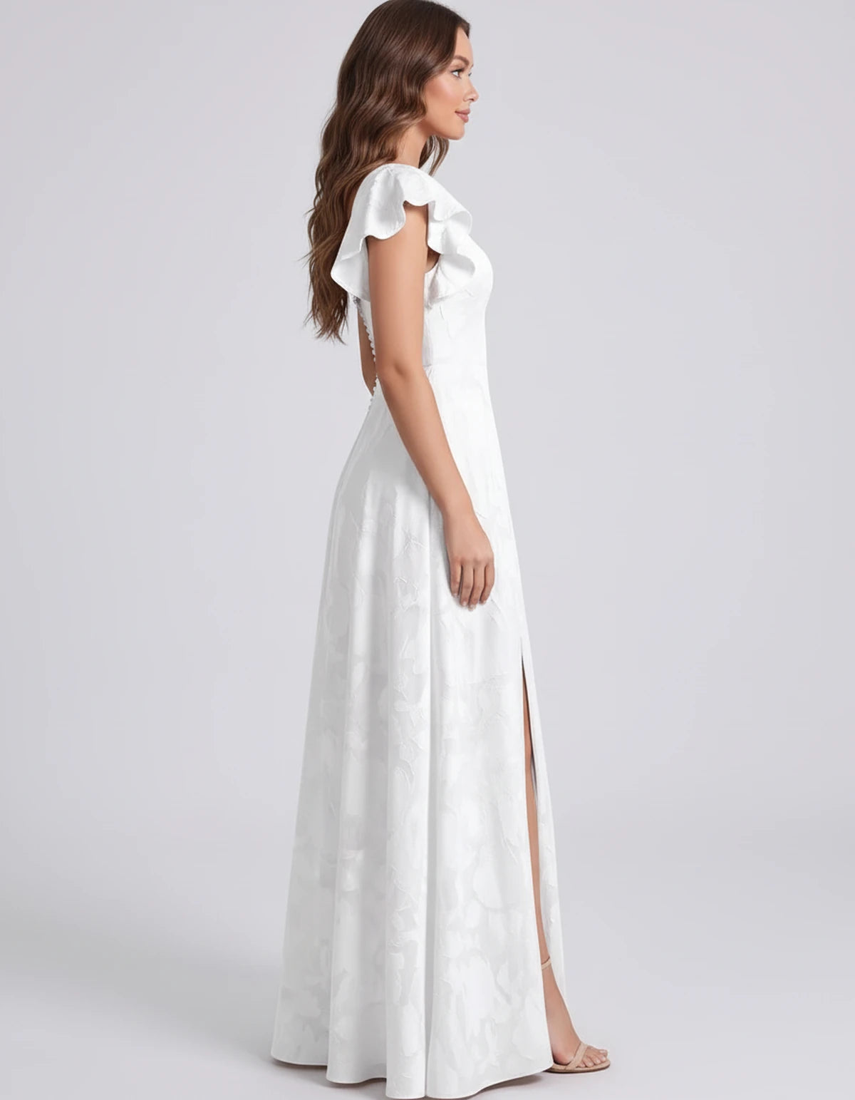 Iberia Maxi Dresses — White | SKU: RB-fcb553-white-2,RB-fcb553-white-4,RB-fcb553-white-6,RB-fcb553-white-8,RB-fcb553-white-10,RB-fcb553-white-12,RB-fcb553-white-14,RB-fcb553-white-16,RB-fcb553-white-16 Plus,RB-fcb553-white-20 Plus,RB-fcb553-white-24 Plus,RB-fcb553-white-22W