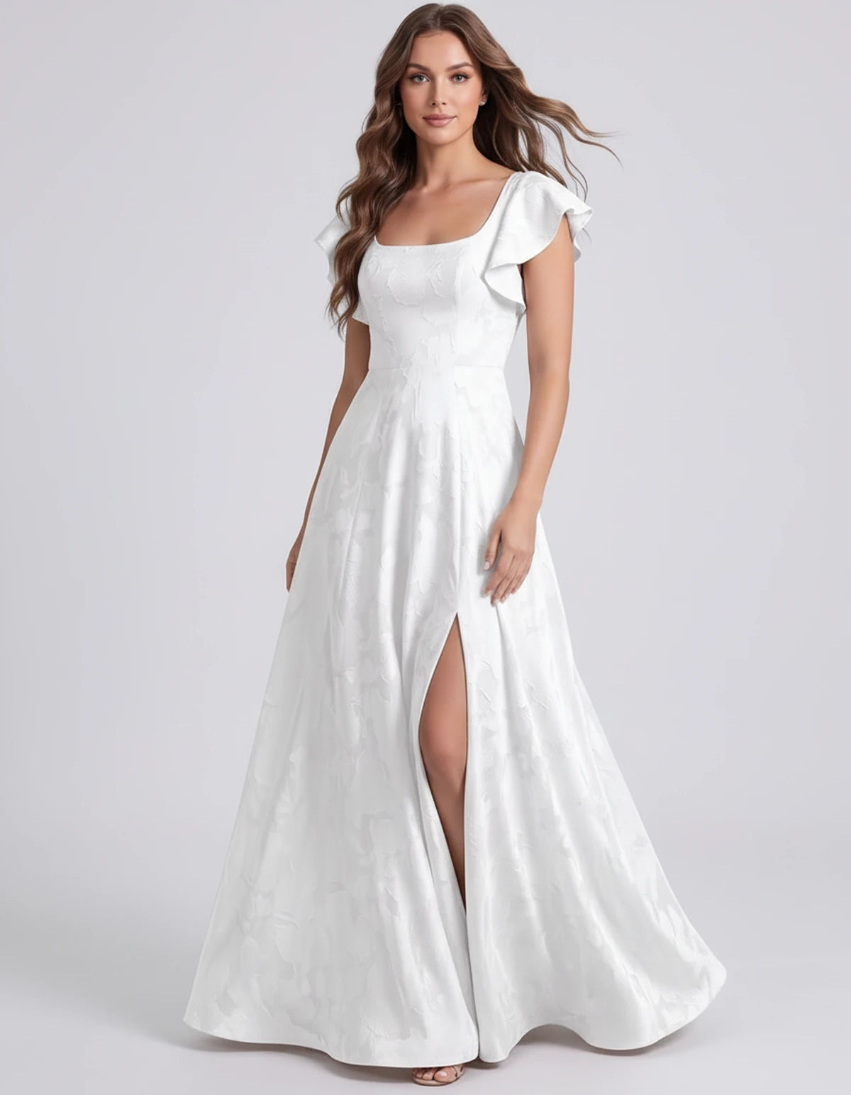 Iberia Maxi Dresses — White | SKU: RB-fcb553-white-2,RB-fcb553-white-4,RB-fcb553-white-6,RB-fcb553-white-8,RB-fcb553-white-10,RB-fcb553-white-12,RB-fcb553-white-14,RB-fcb553-white-16,RB-fcb553-white-16 Plus,RB-fcb553-white-20 Plus,RB-fcb553-white-24 Plus,RB-fcb553-white-22W