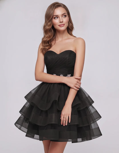 Idalia Mini Dress — Black | SKU: RB-bd92fe-black-2,RB-bd92fe-black-4,RB-bd92fe-black-6,RB-bd92fe-black-8,RB-bd92fe-black-10,RB-bd92fe-black-12,RB-bd92fe-black-14,RB-bd92fe-black-16,RB-bd92fe-black-18,RB-bd92fe-black-20,RB-bd92fe-black-22,RB-bd92fe-black-24